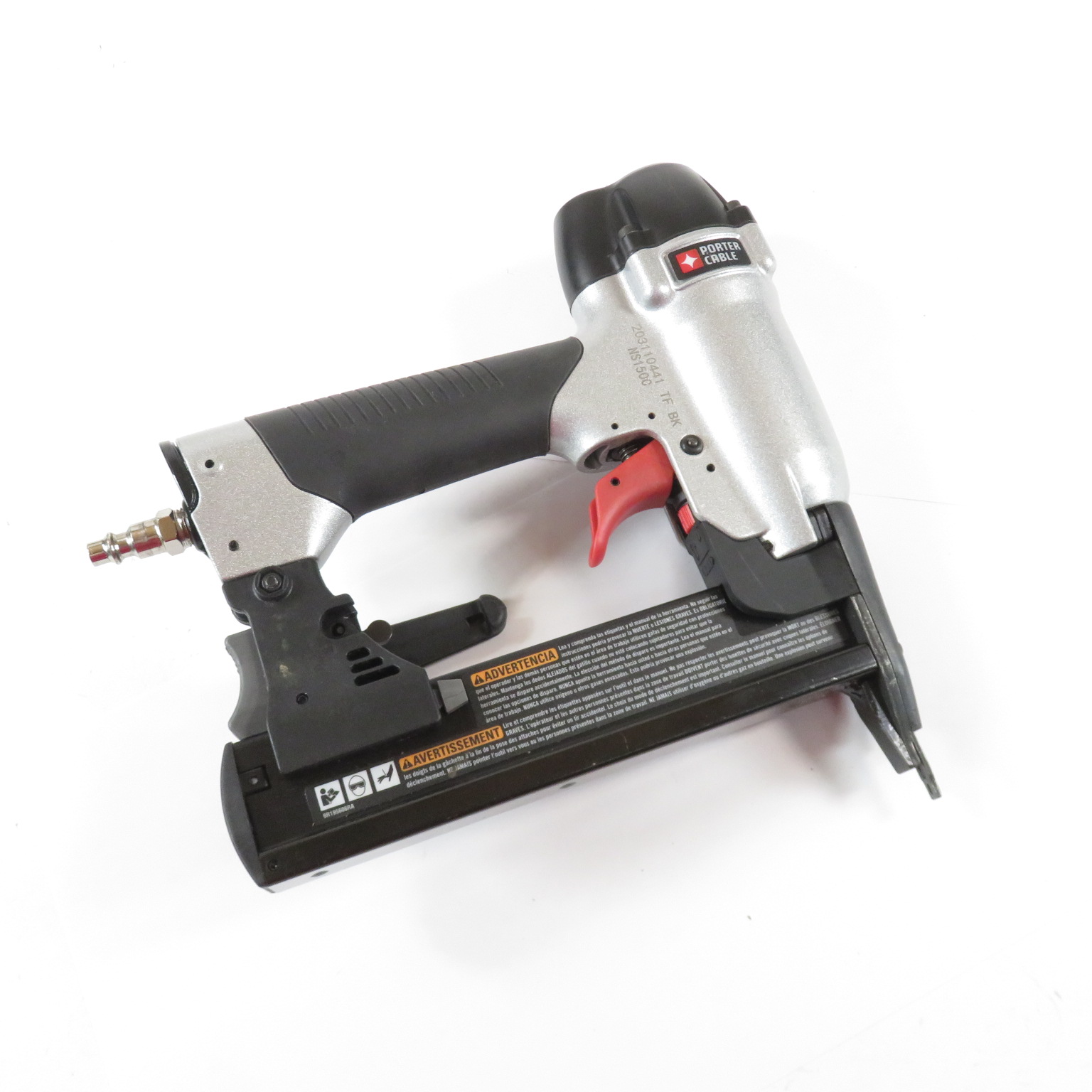 Porter Cable Ns C Pneumatic Gauge In Narrow Crown Stapler