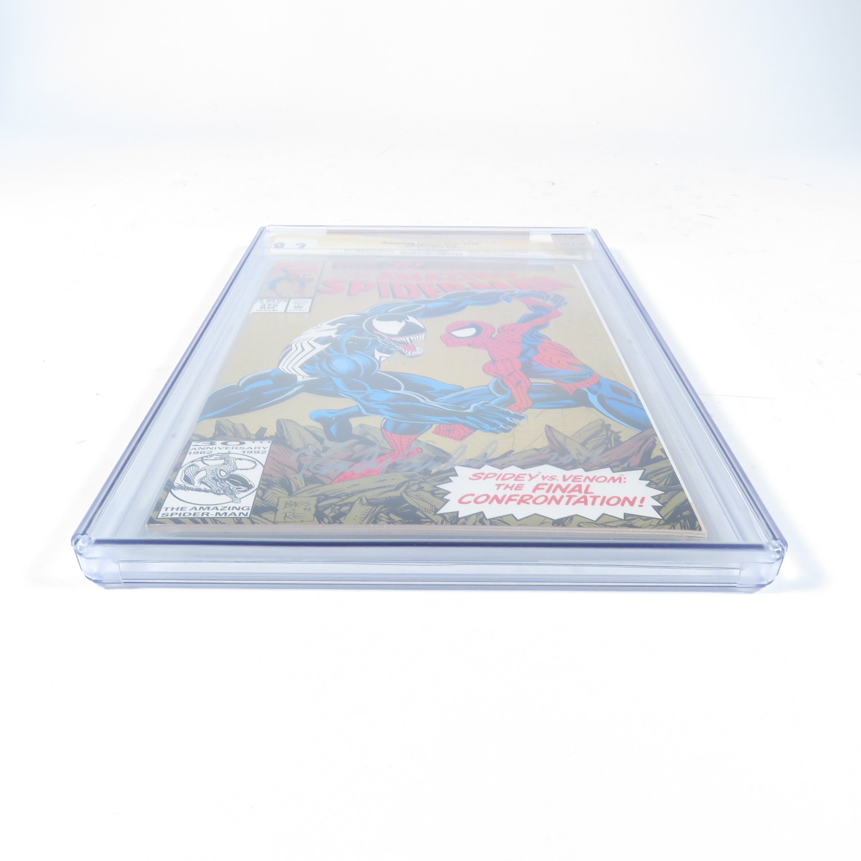 Amazing Spider Man 375 1993 Randy Emberlin Signed 9 2 CGC Graded