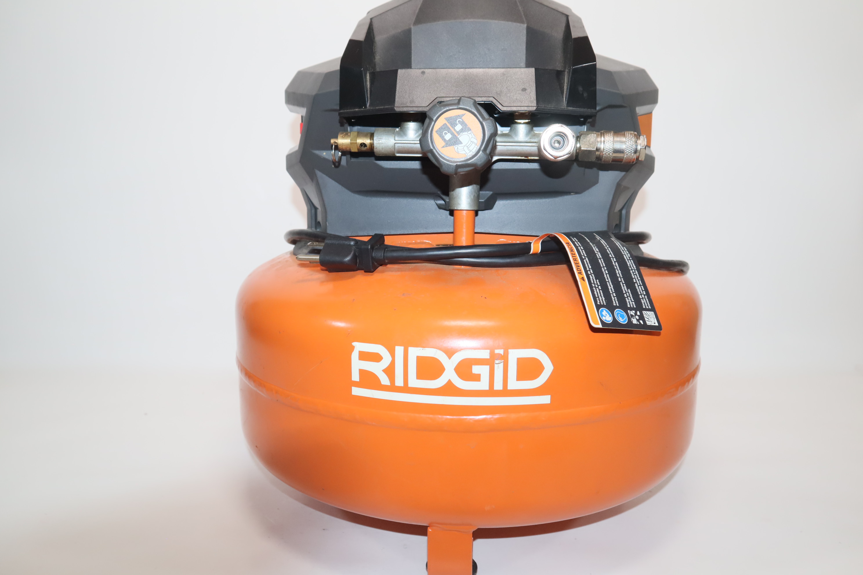 RIDGID OF60150HBT 6 Gal Portable Electric Pancake Air Compressor Local