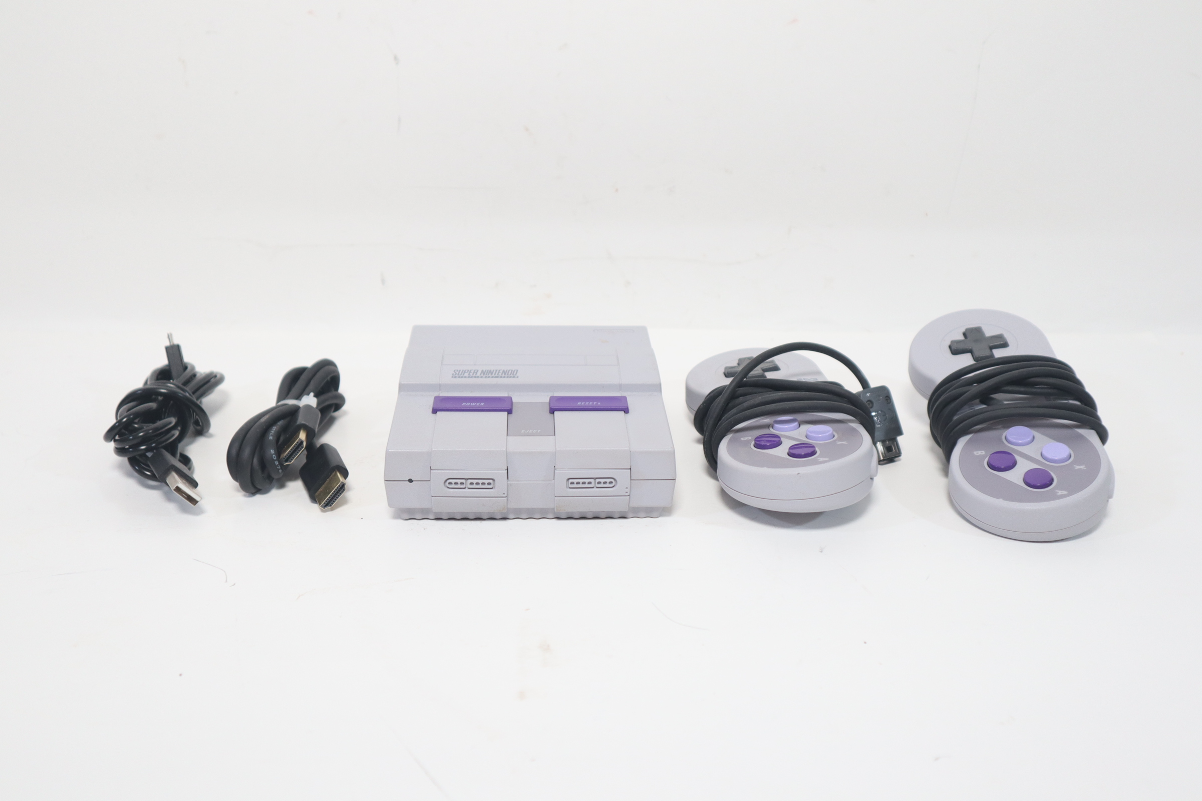 Super Nintendo Entertainment System Classic Edition CLV S SNSG Mini