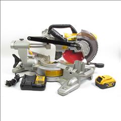 Dewalt Dcs V Li Ion Sliding Compound Miter Saw Local