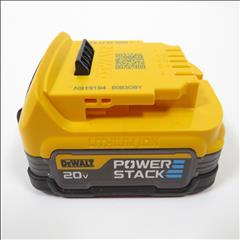 DEWALT DCBP034 1 7Ah 20 Volt MAX Lithium Ion POWERSTACK Compact Battery