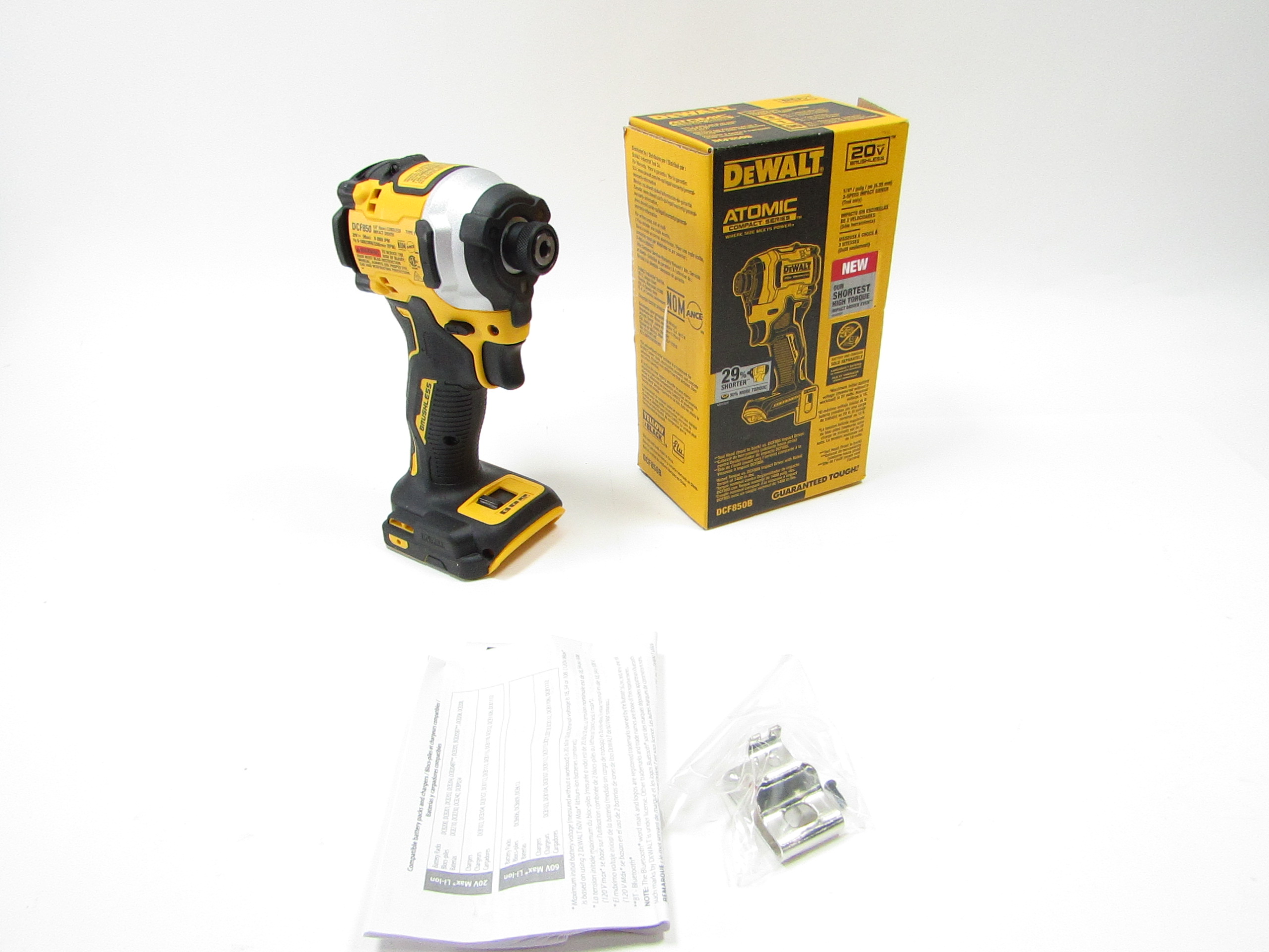 Dewalt Dcf B V Max Atomic Compact Series In Impact Driver