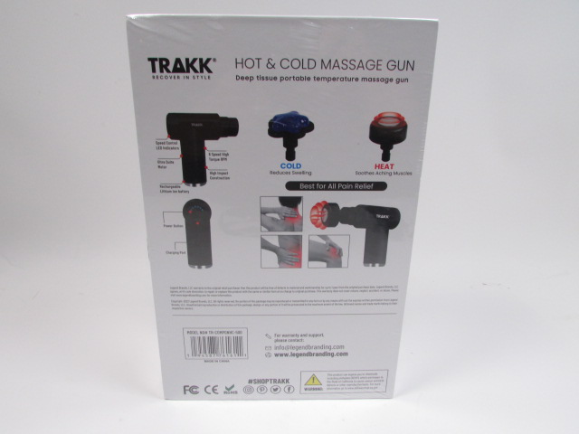 Trakk Compact Hot Cold Massage Therapy Gun Head