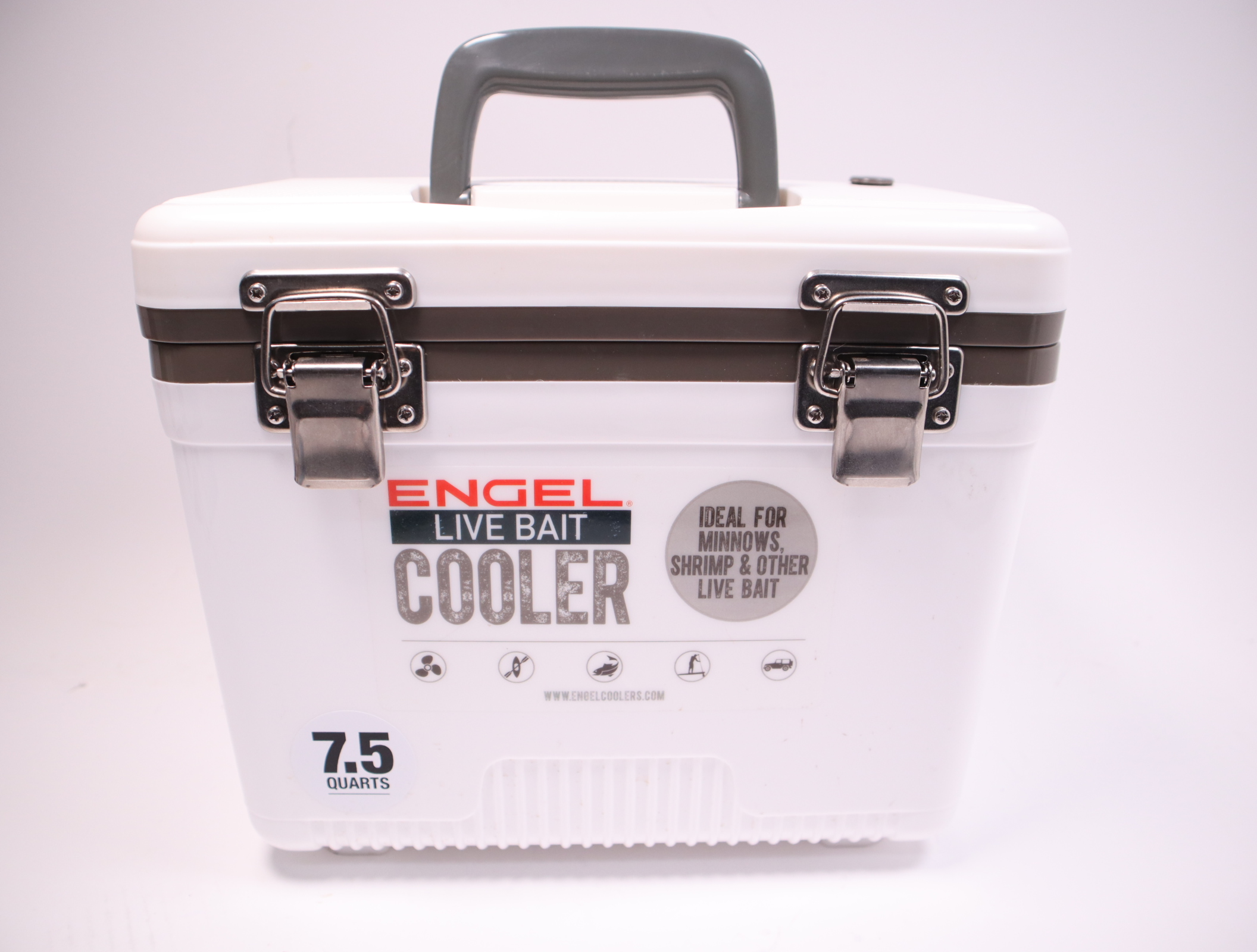 Engel ENGLBC7-N 7.5qt Live Bait Cooler Kit Box White
