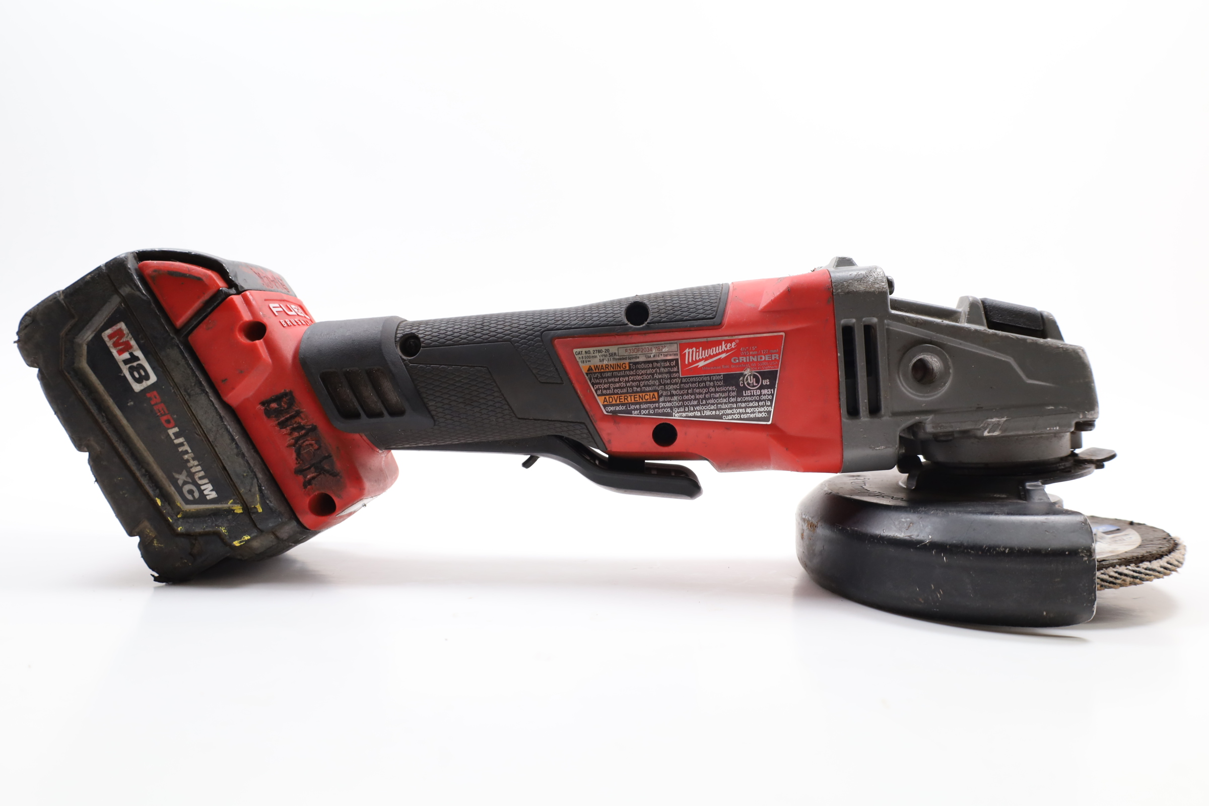 Milwaukee M18 FUEL 18V Lithium-Ion Brushless Cordless 4-1/2 in./5