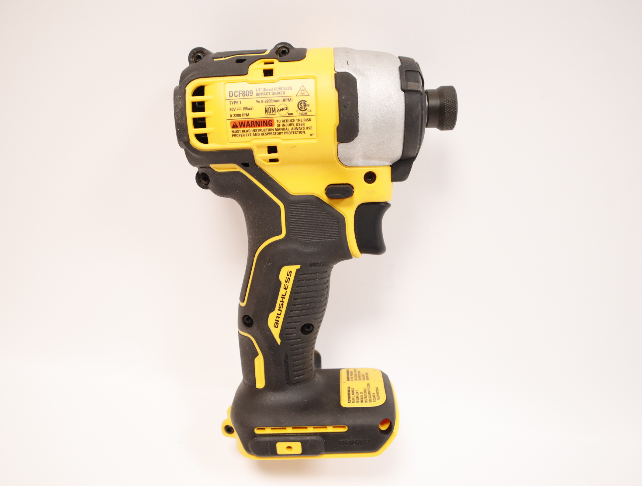 DeWalt DCF809 1 4 20V Cordless Impact Driver Tool Only