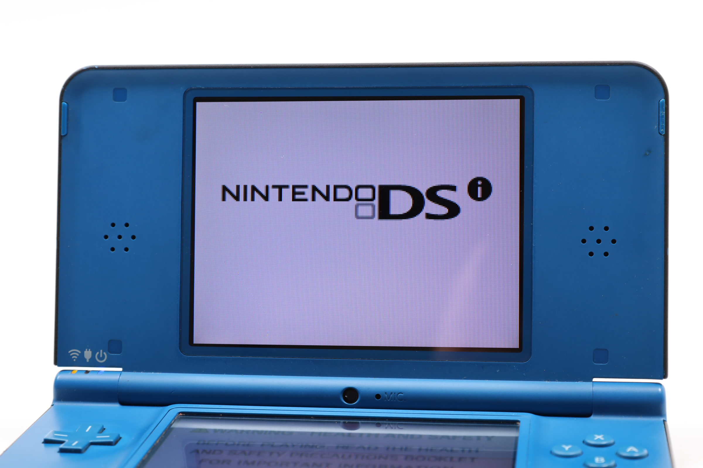 Nintendo DS deals DSi XL Game Console Bundle Blue System *2 GAMES* Cleaned, Tested!