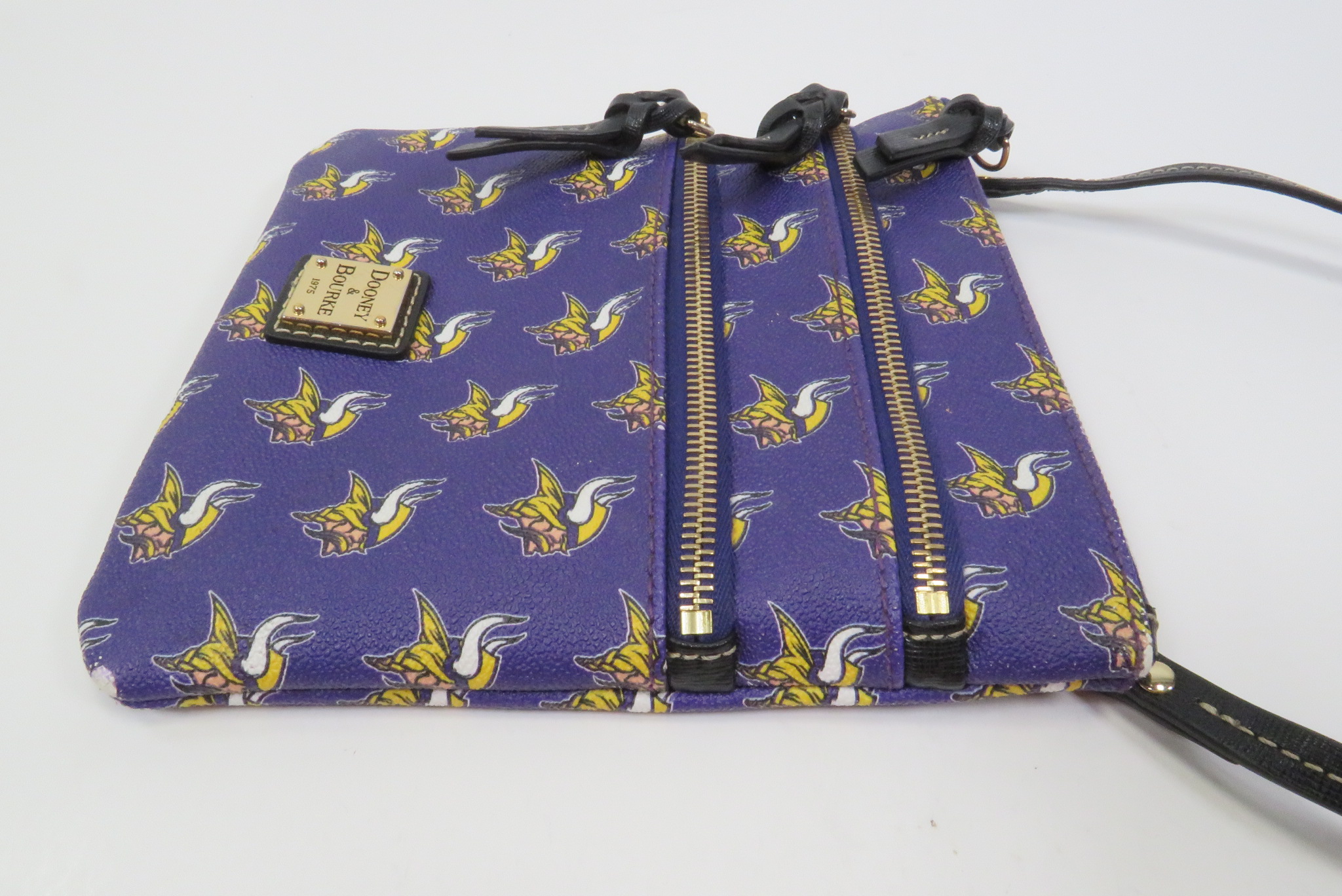 Dooney & Bourke NFL Vikings Small Zip Crossbody