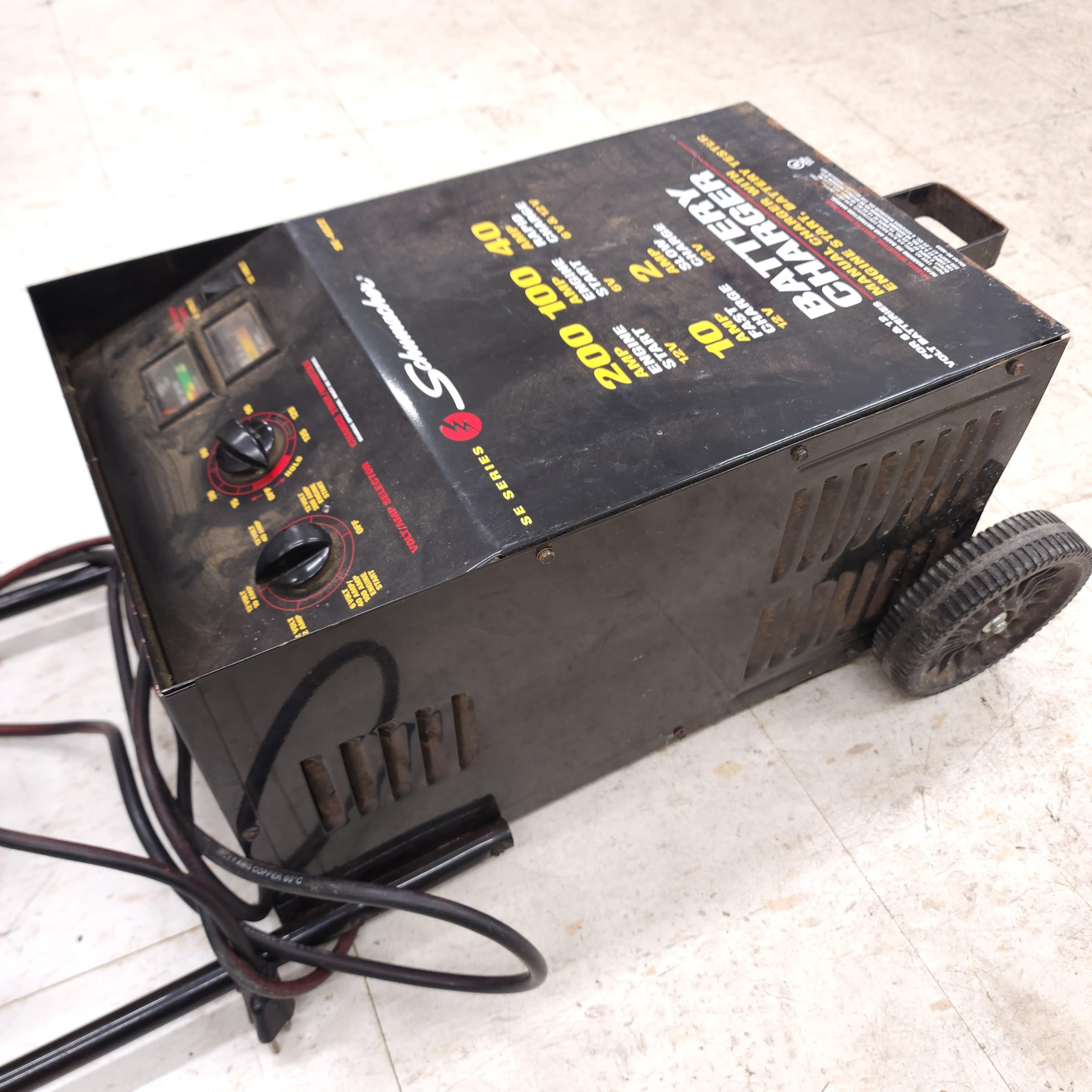 Schumacher SE-4022 Wheeled Battery Charger/Tester (Local Pick-Up Only)