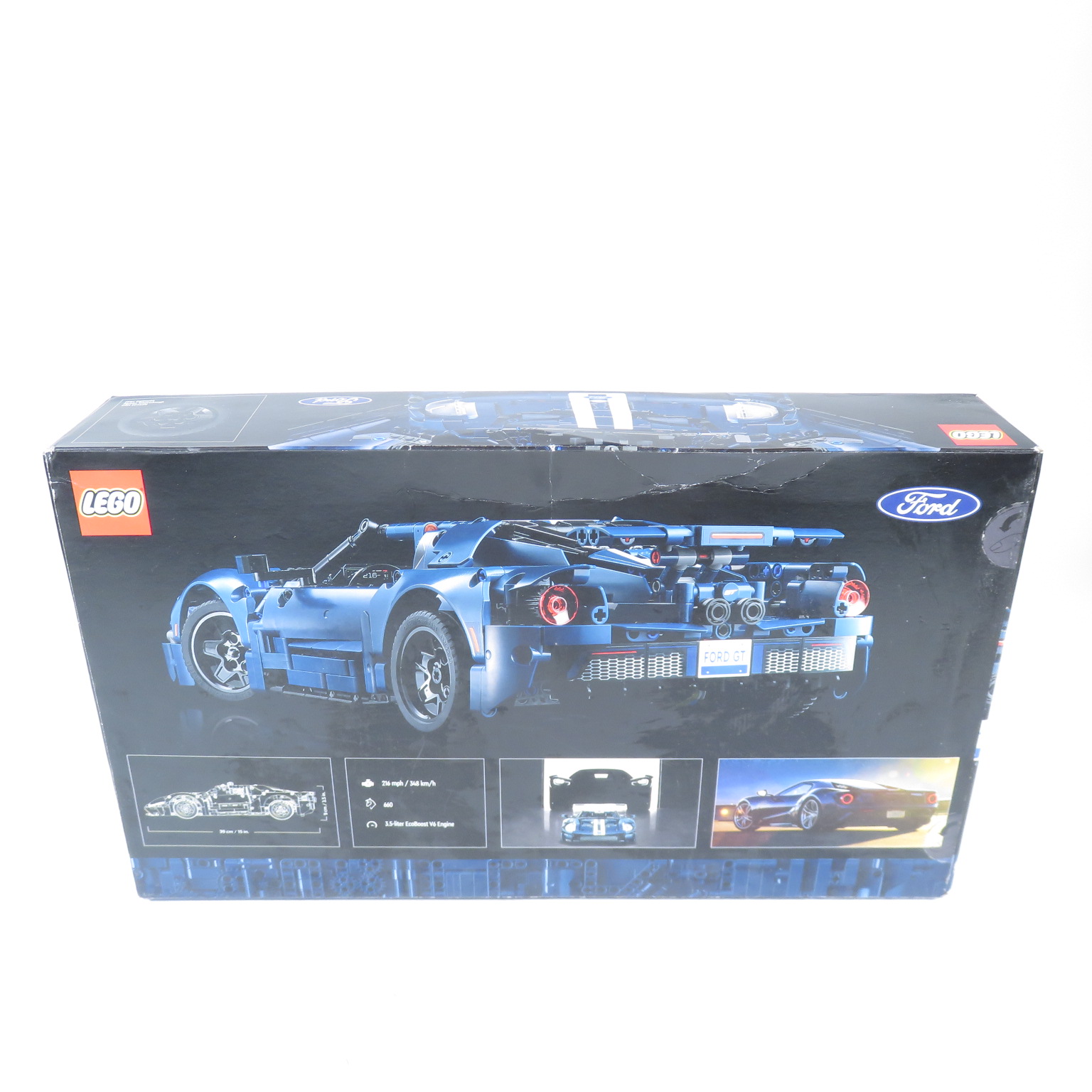 LEGO Technic 2022 Ford GT 42154 1:12 Scale 1466-Piece Car Model Set