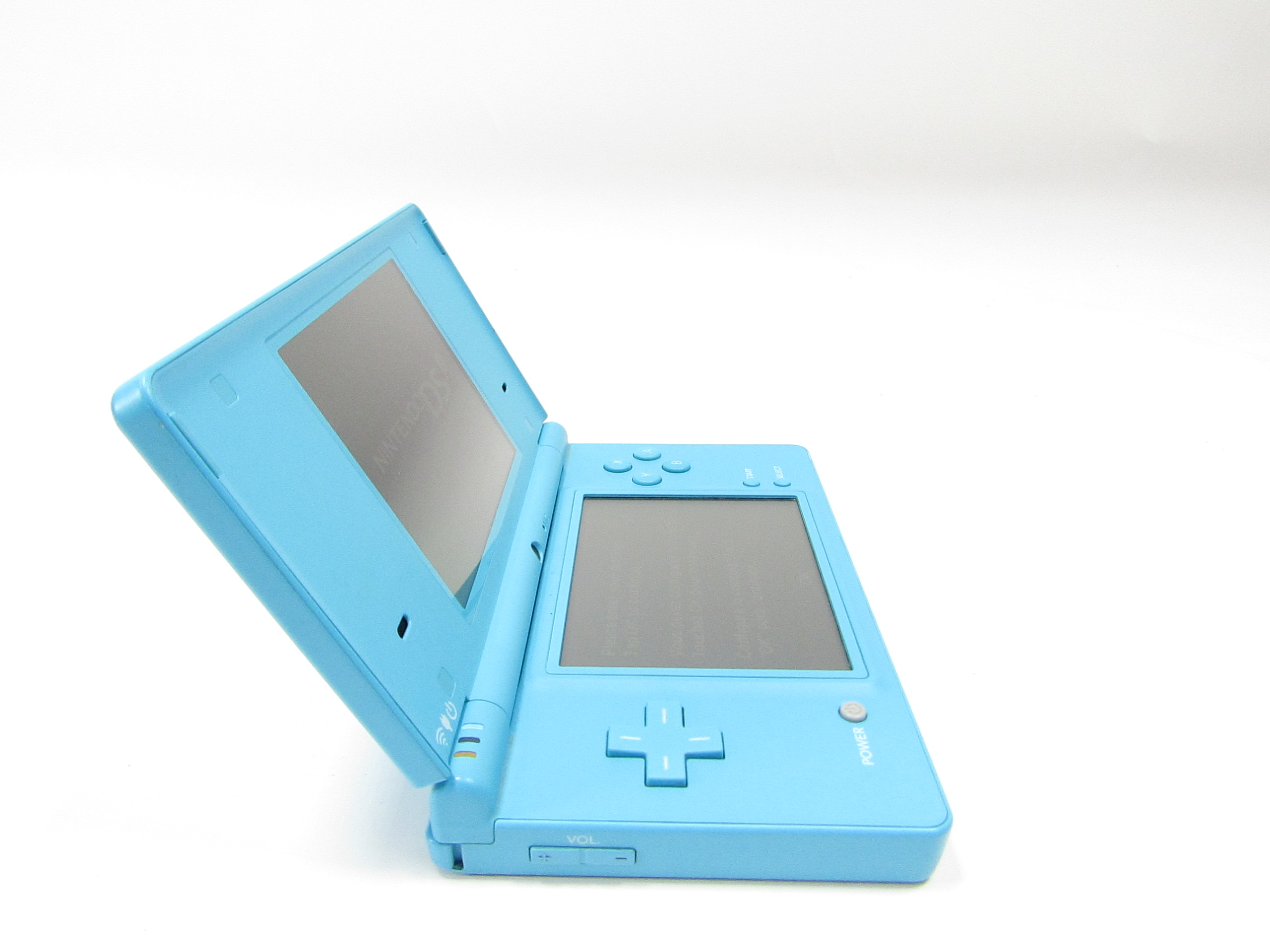 Nintendo DSi Light Blue Handheld Console Game System with charger and case