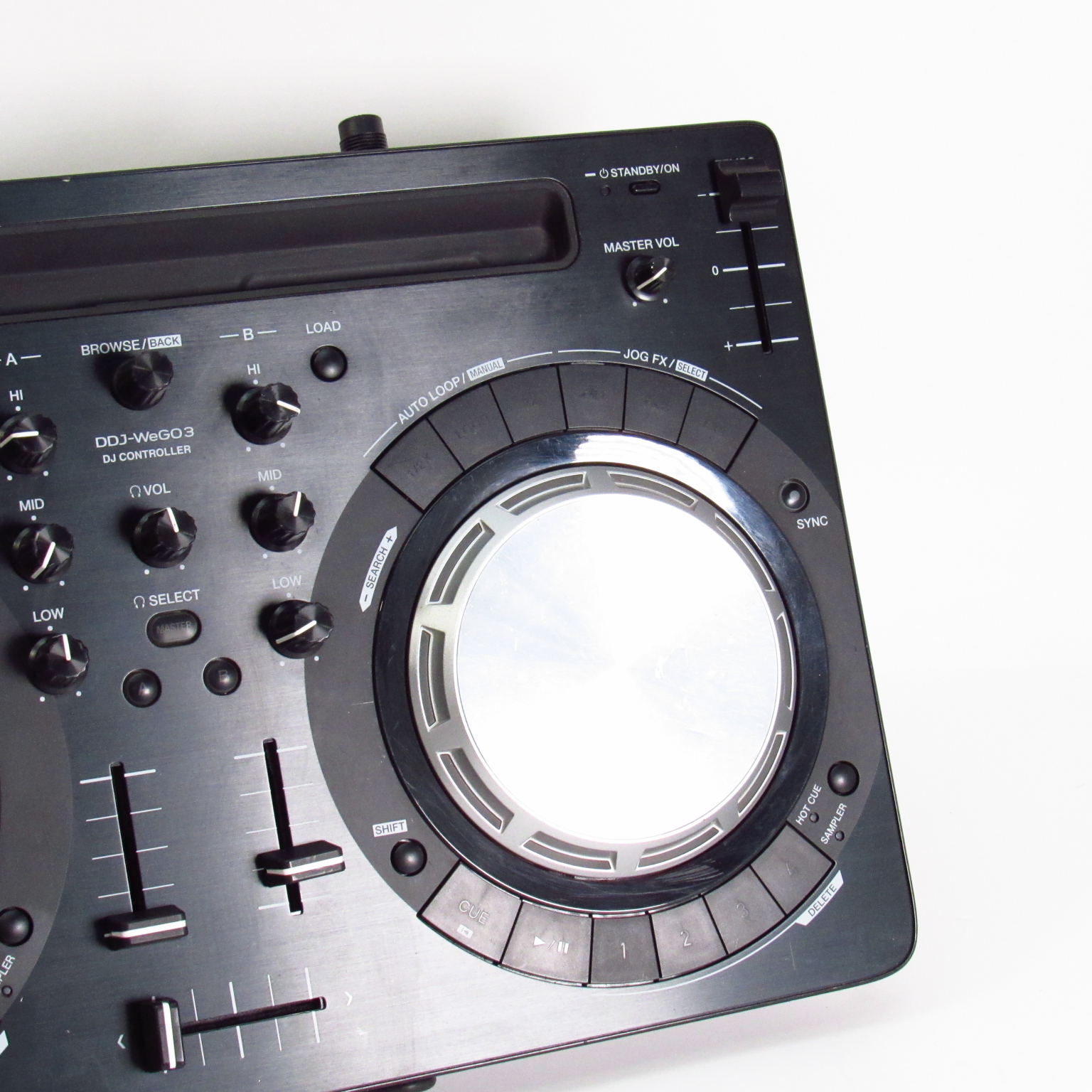 Pioneer DDJ-WEGO3-K DJ Compact 2-Deck 2-Channel DJ Controller