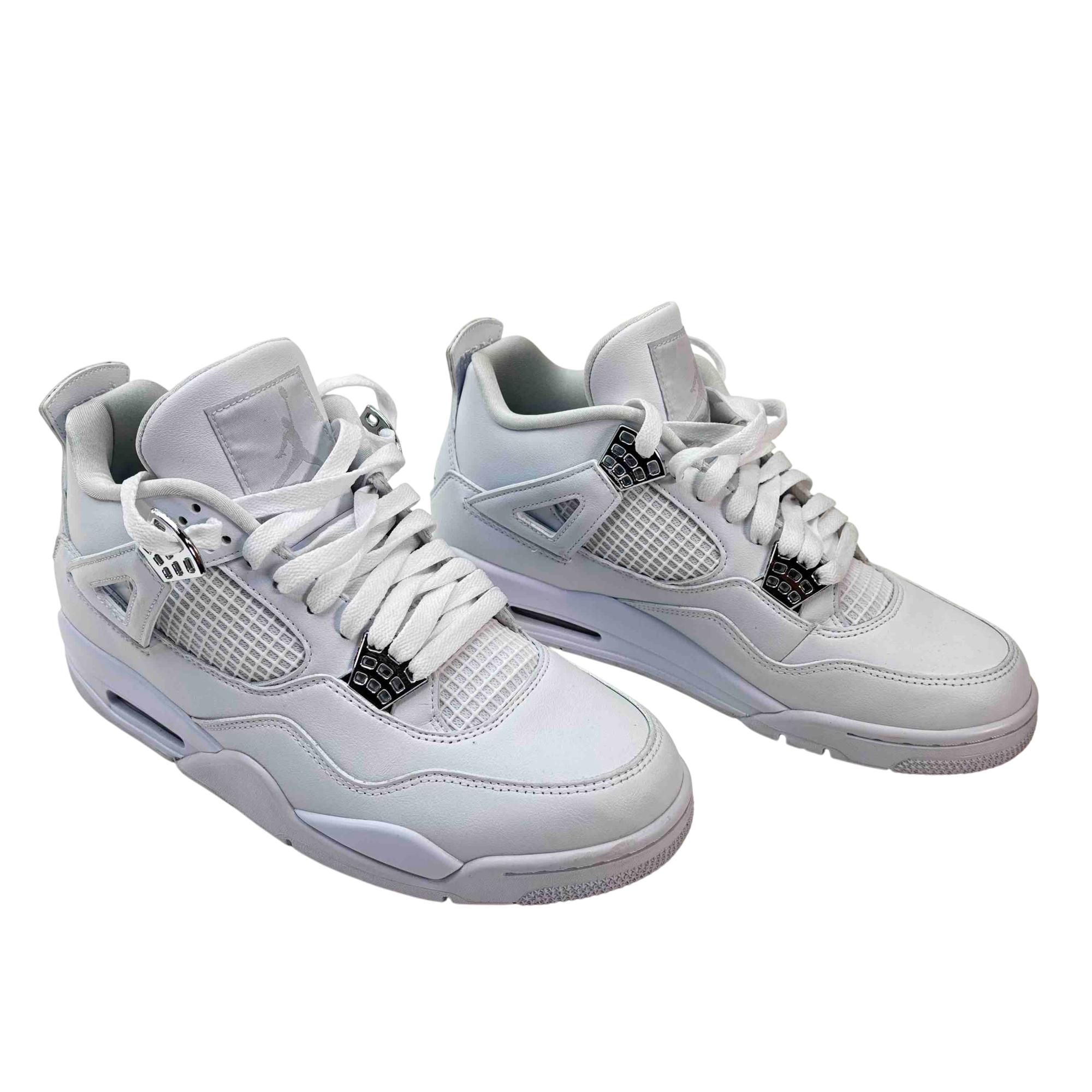 jordan retro 4 pure white
