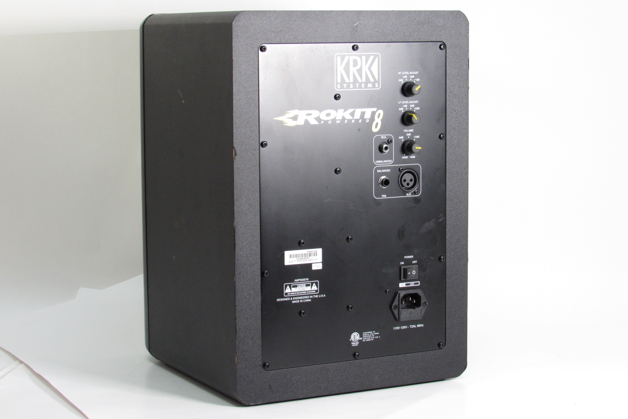 KRK Rokit 5 G3 – 50W 5″ Two-Way Active Studio Monitor (Single, White)
