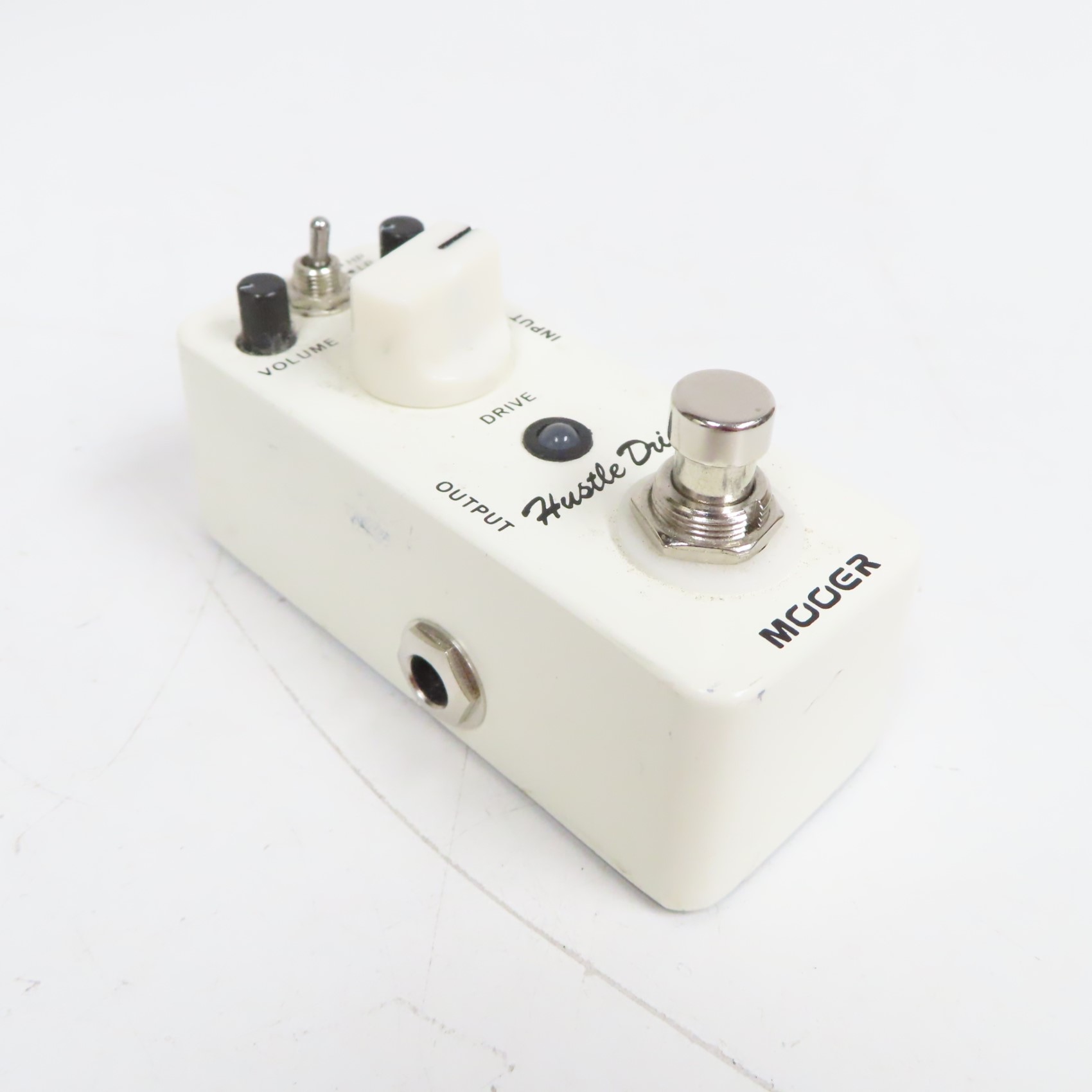 MOOER Hustle Drive Electric Guitar Distortion Micro Pedal - White