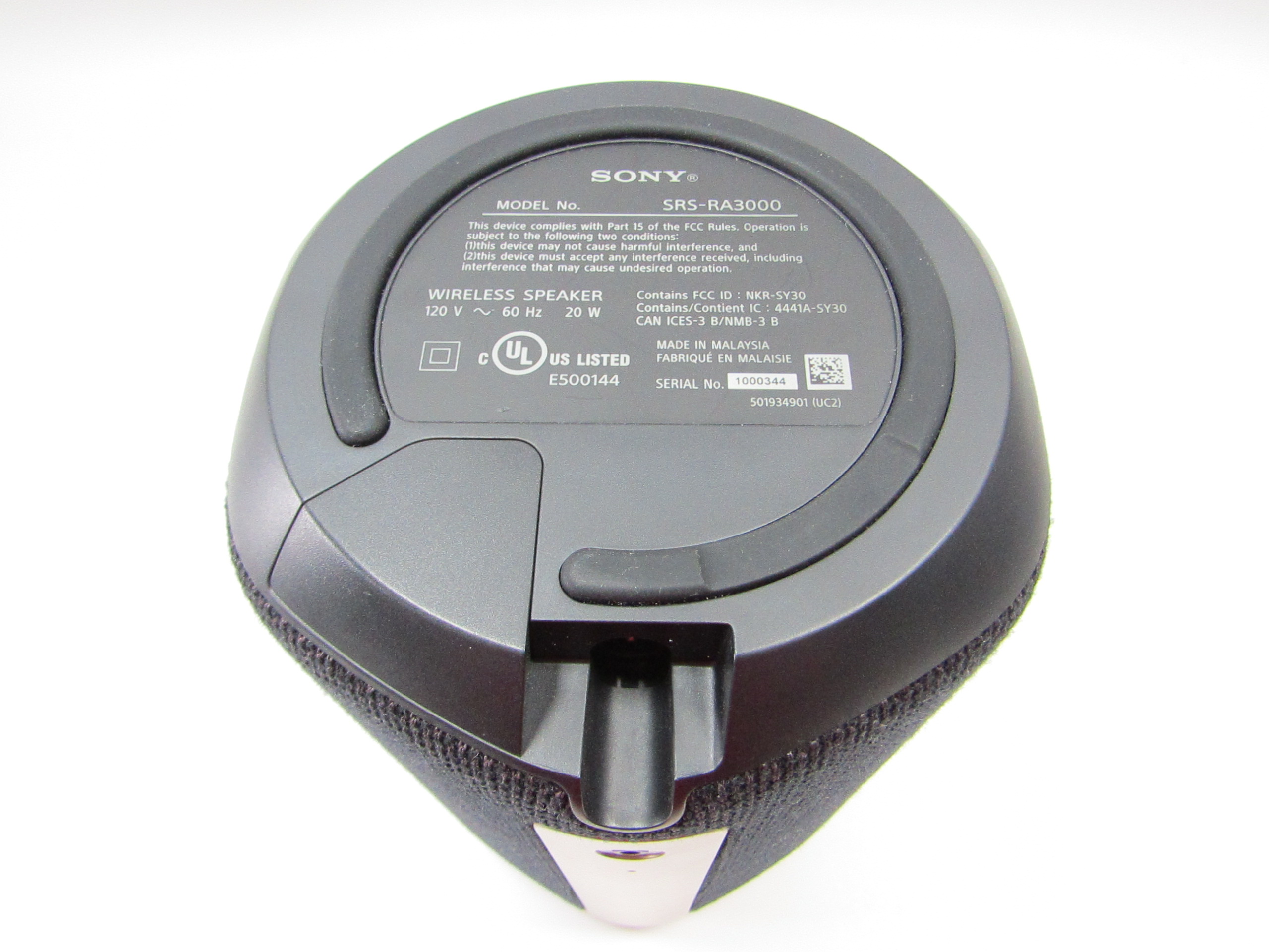 Sony SRS-RA3000 360 Wi-Fi Bluetooth Portable Speaker