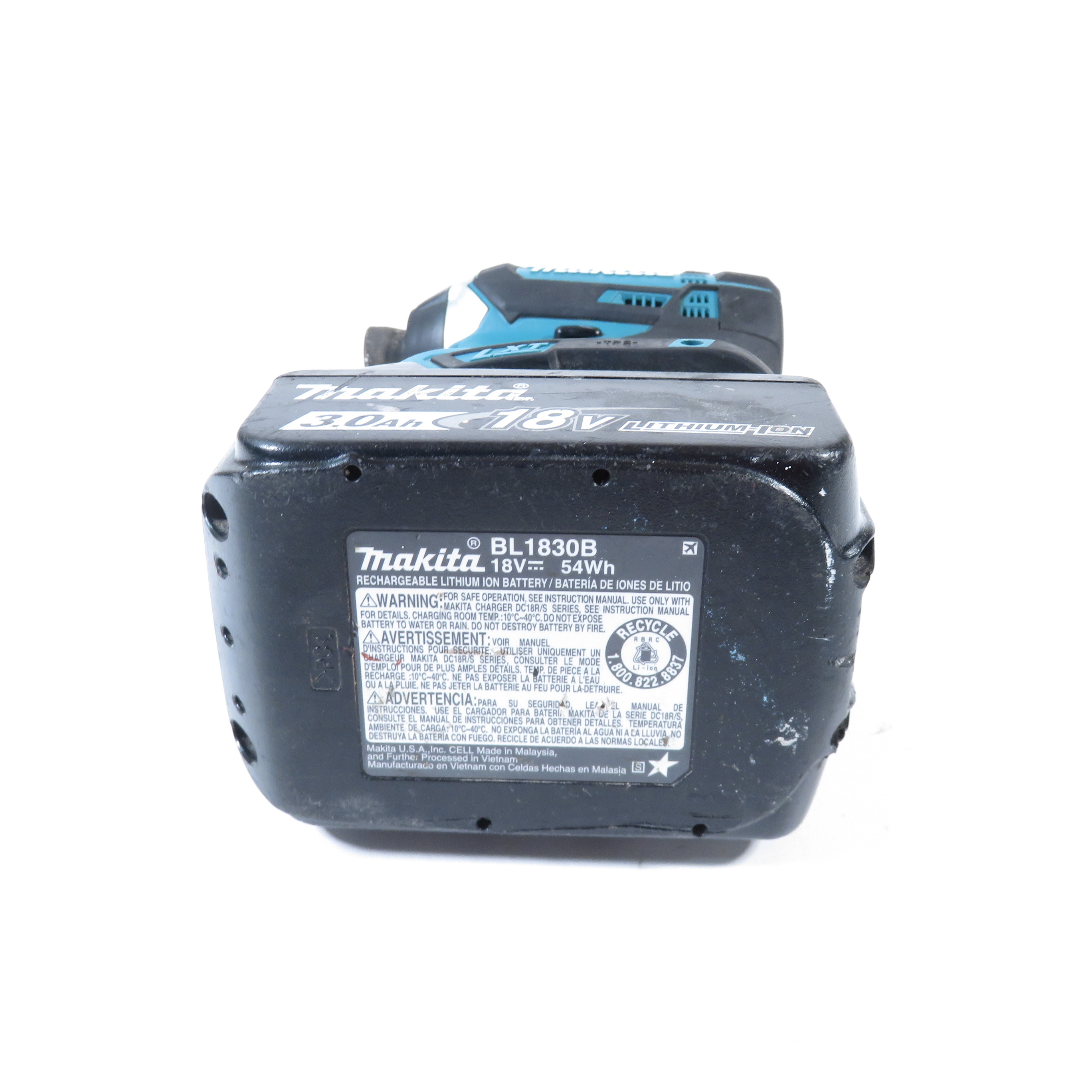 Makita XDT11 18V LXT Lithium-Ion 1/4 in. Cordless Variable Speed Impact  Driver