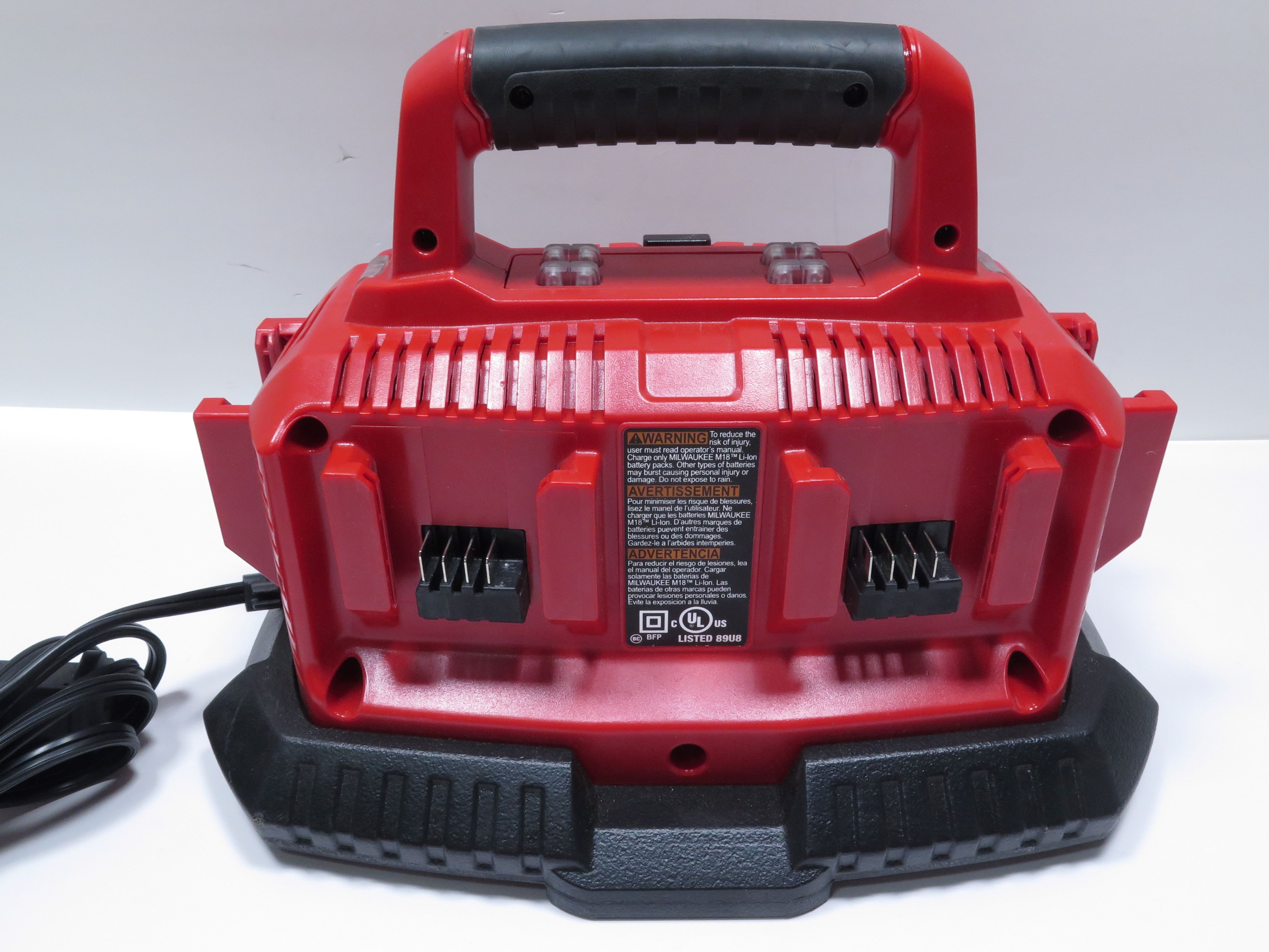 Milwaukee sequential battery online charger