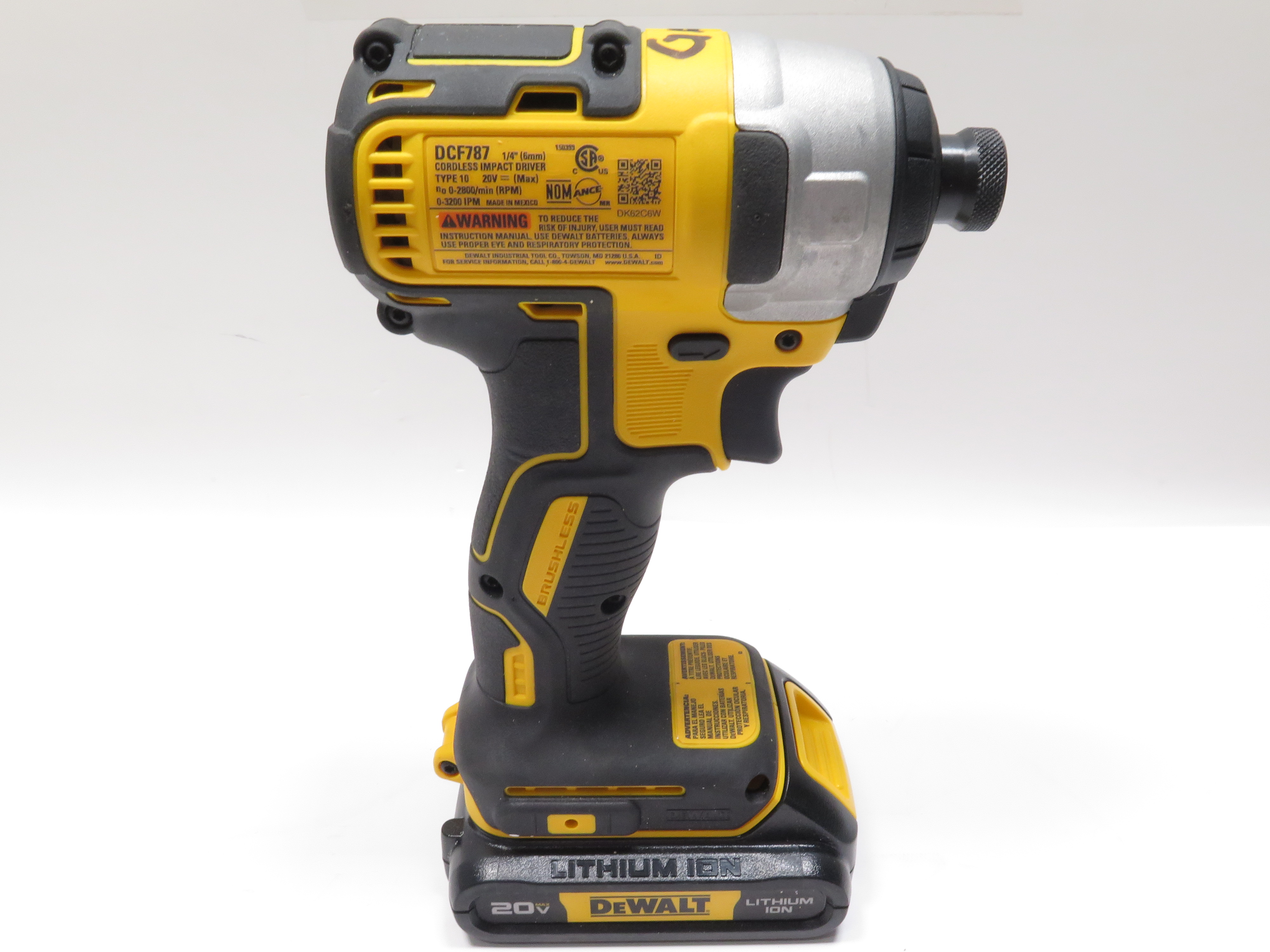 Dewalt dcf787 online combo