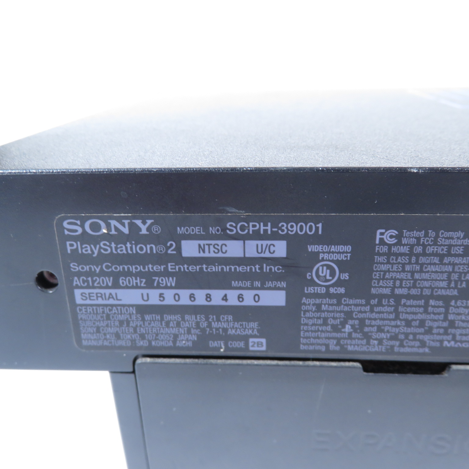 File:Sony Playstation 2 SCPH-5001 V9 - Caixa Original (lado direito)  Original box (right side) (19291968949).jpg - Wikimedia Commons