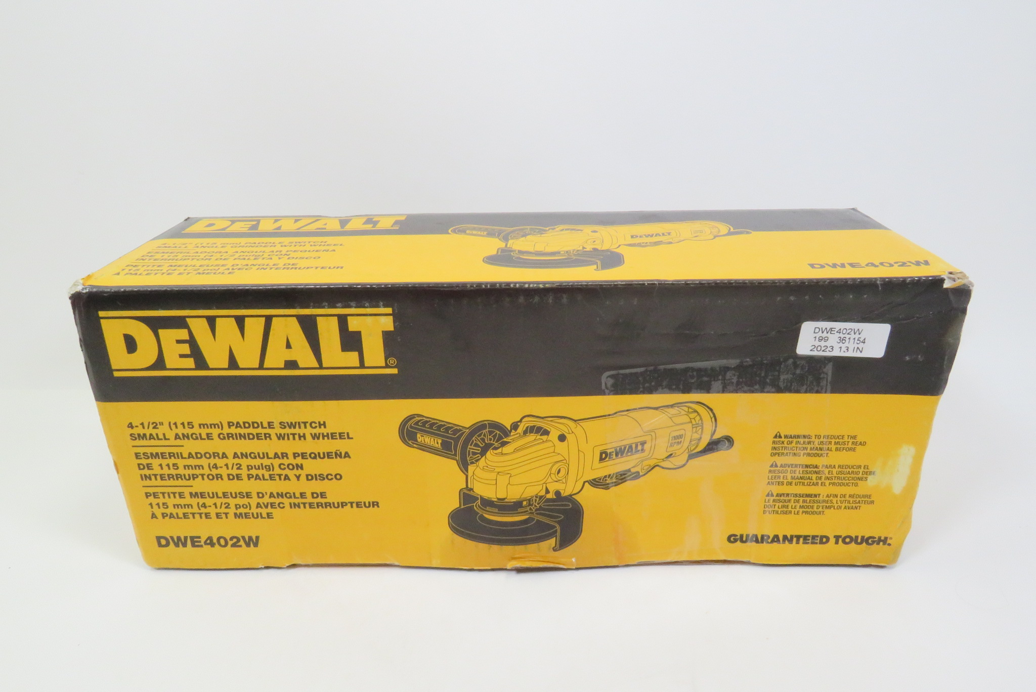 DeWalt DWE402W 11 Amp 4-1/2