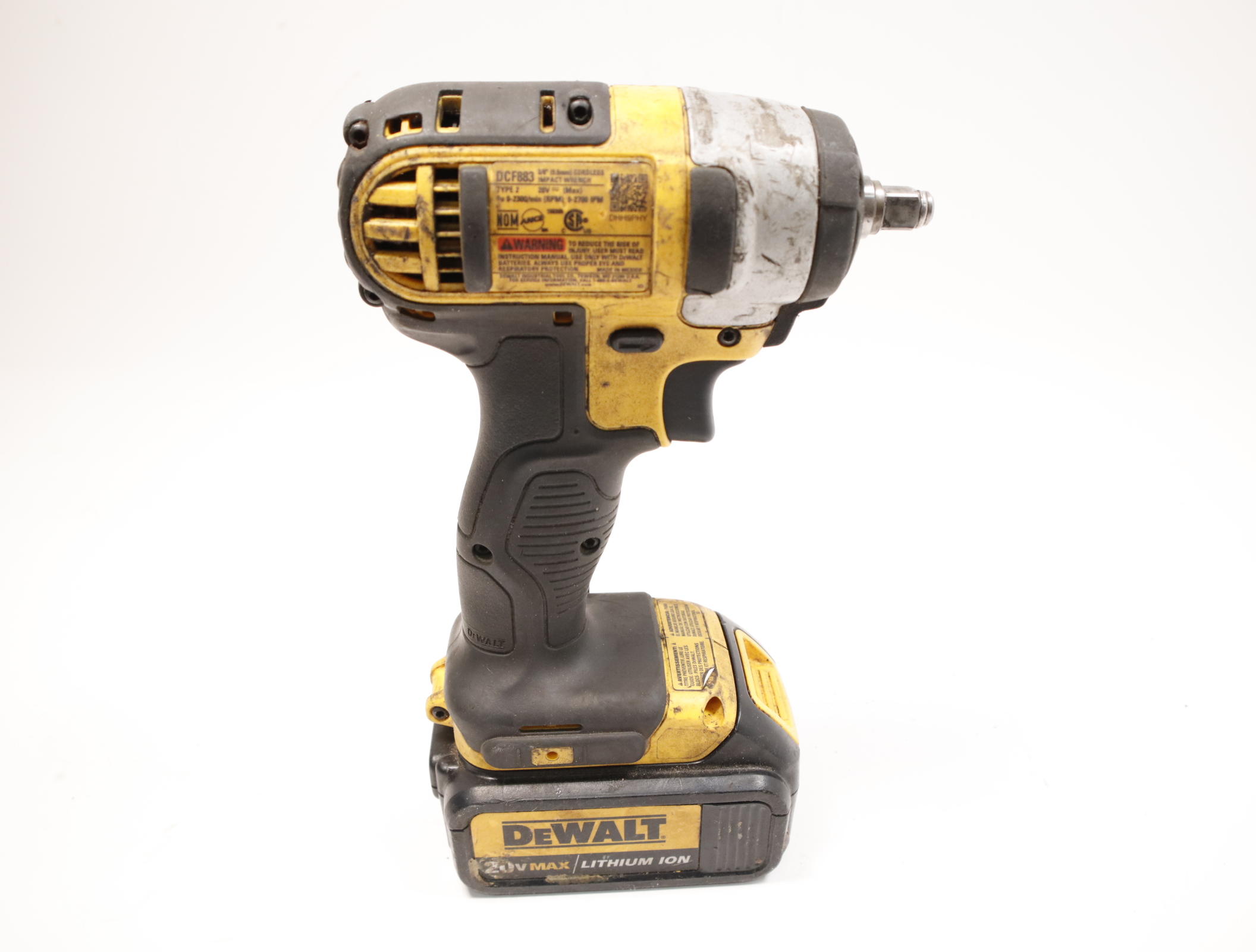 DeWalt DCF883 Cordless 20V 3 8