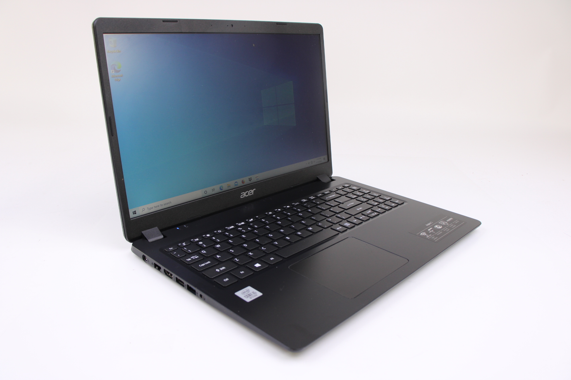Acer Aspire 3 A315-56-53E3 Intel Core i5-1035G1 1.0Ghz 8GB RAM 256GB SSD  15.6