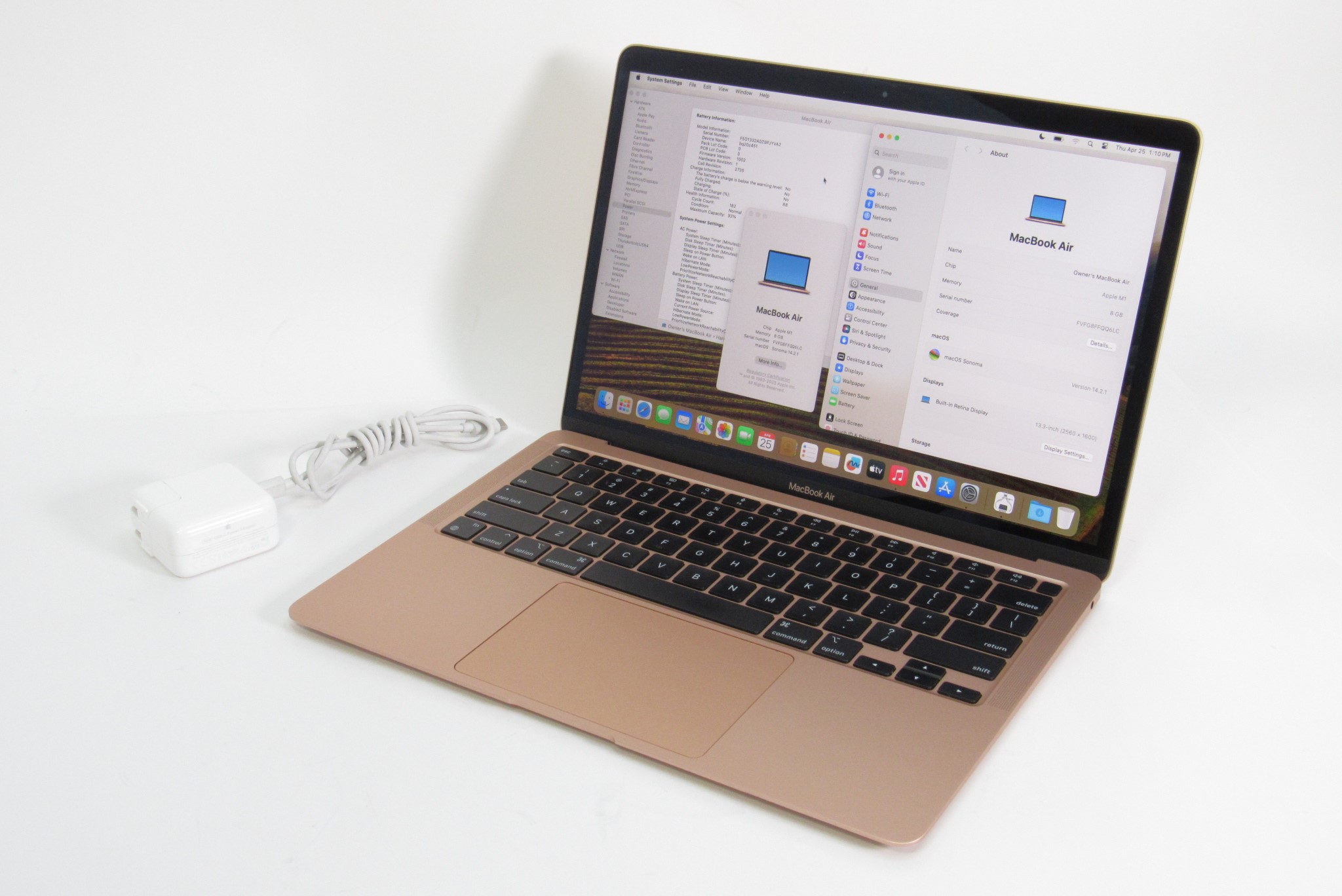 Apple MacBook Air (2020) MGND3LL/A M1 3.2GHz 8GB RAM 256GB SSD 