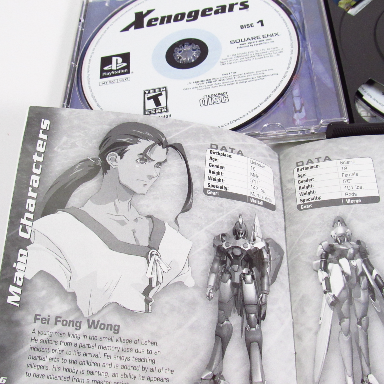 Xenogears Ps1 Playstation One Traduzido Em Portugues