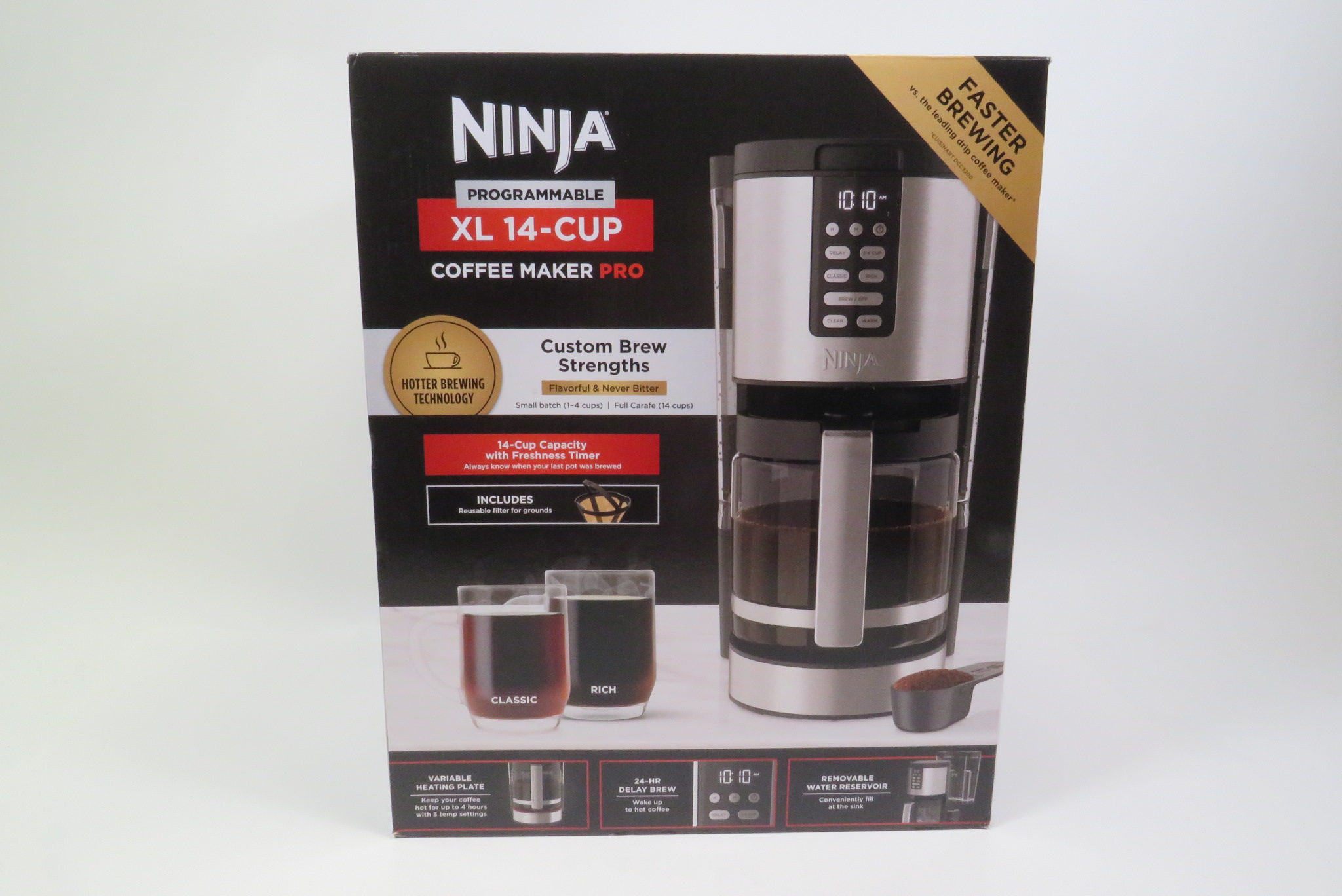 Ninja DCM201 Programmable XL 14-Cup Coffee Maker Pro