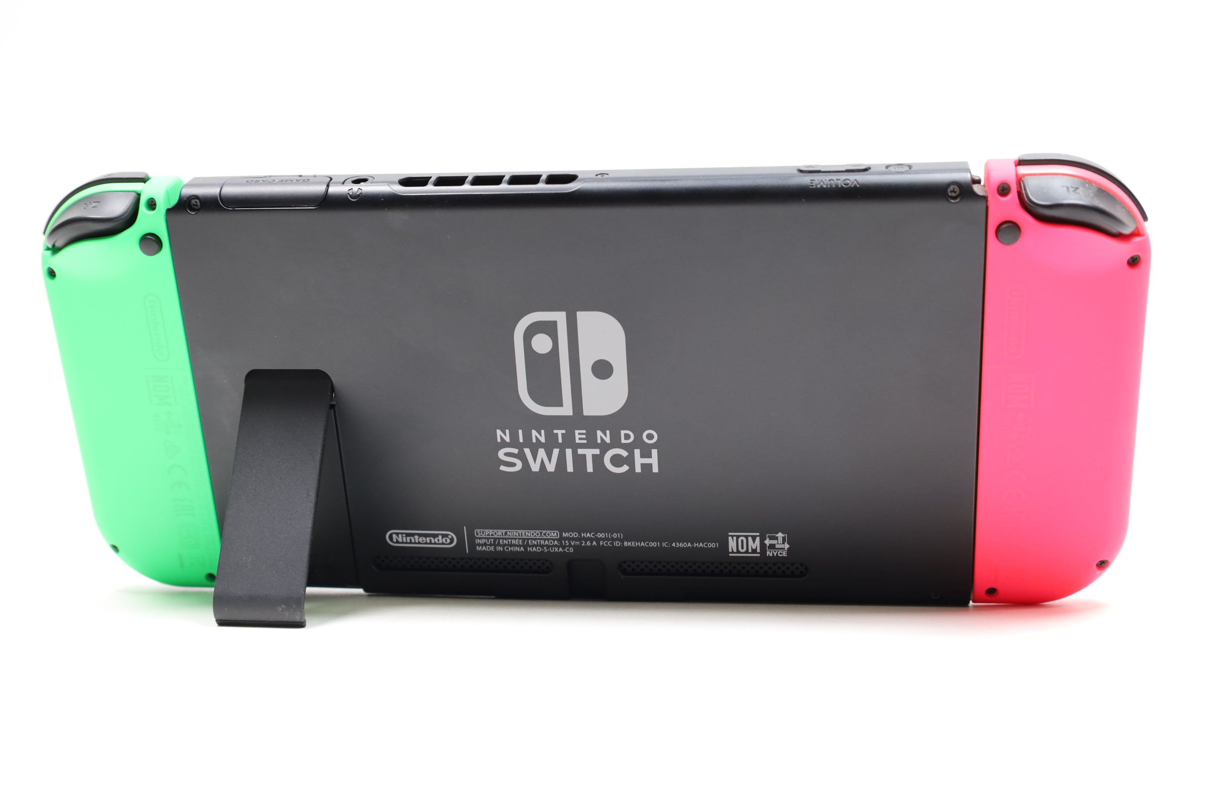 Nintendo Switch HAC-001(-01) 32GB Pink/Green Video Game System (2136)
