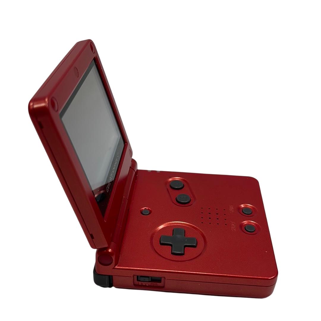 Nintendo Game Boy Advance SP AGS-001 in shops Flame Red