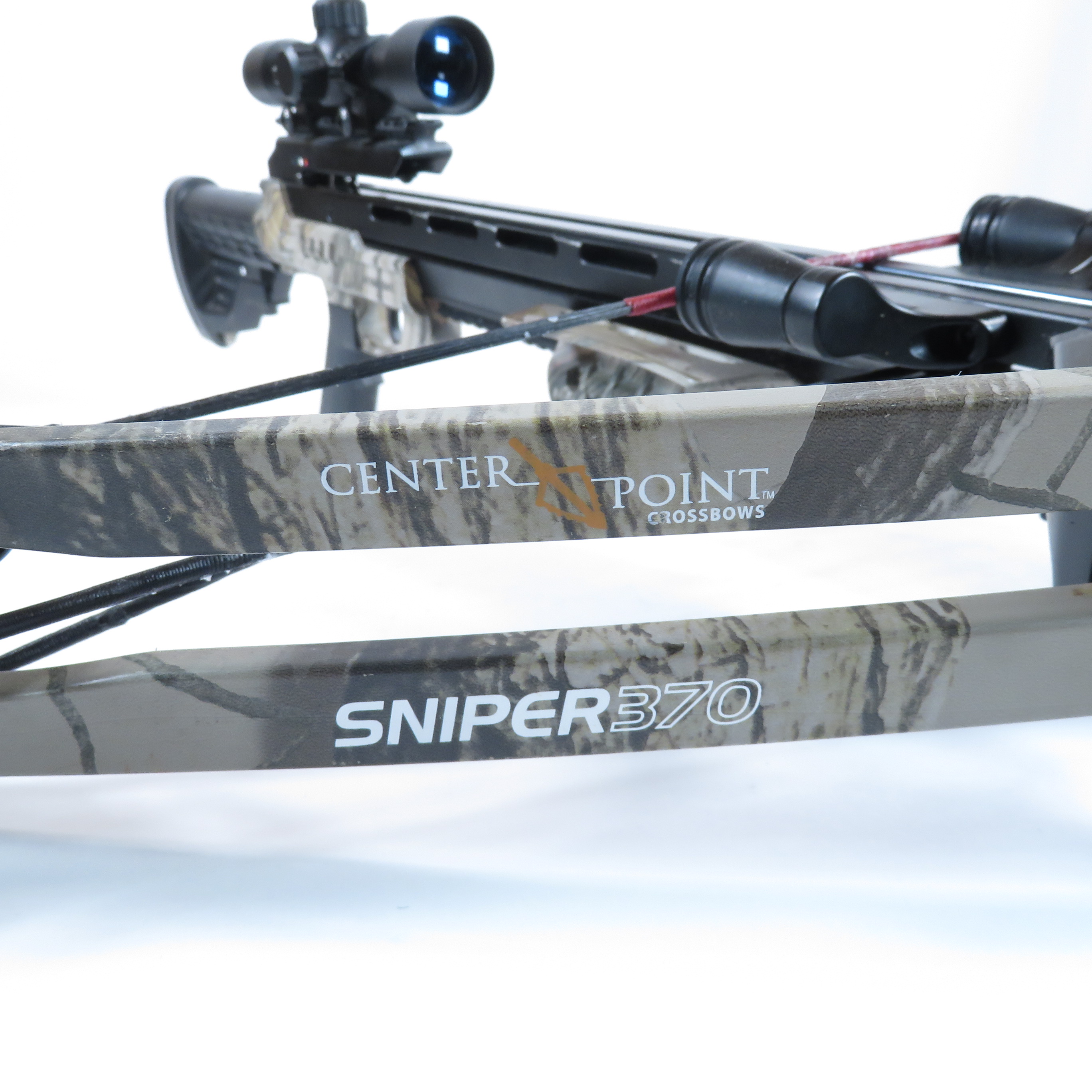 CenterPoint Sniper 370 Camo 370 FPS Hunting Compound Crossbow