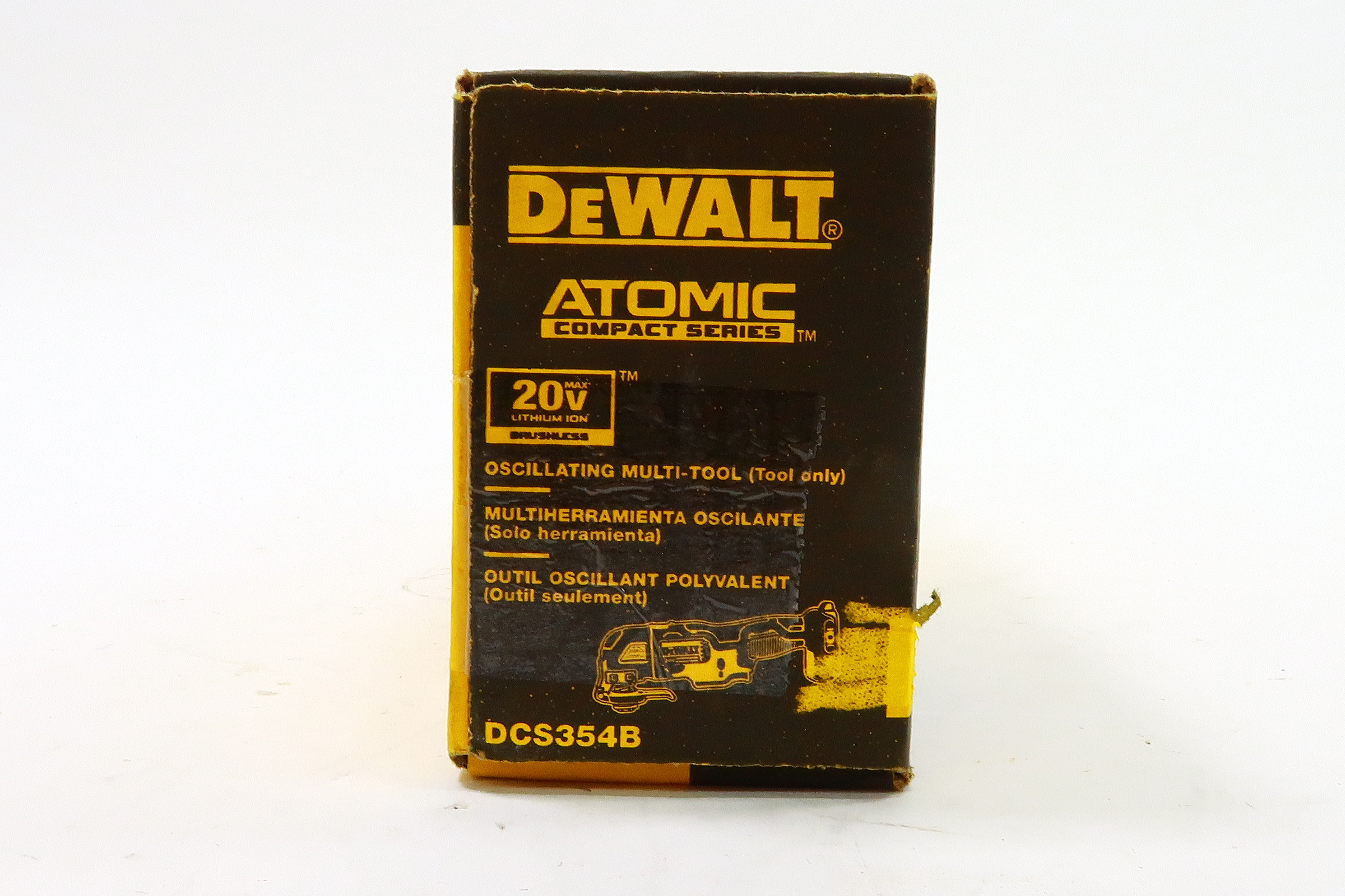 Multiherramienta Oscilante Atomic Dewalt Dcs354b 20 V Máx