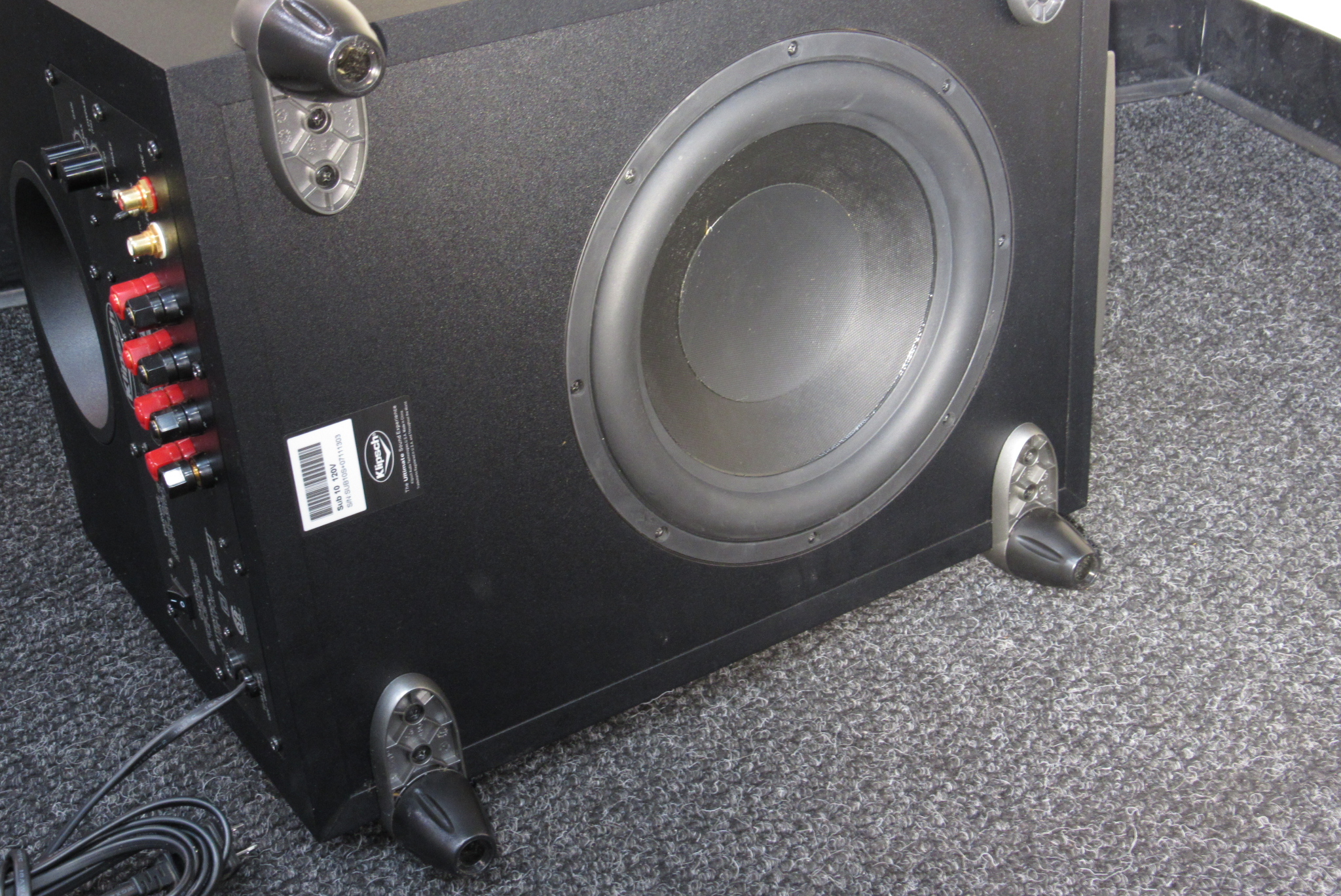 Klipsch sub 10 sales subwoofer