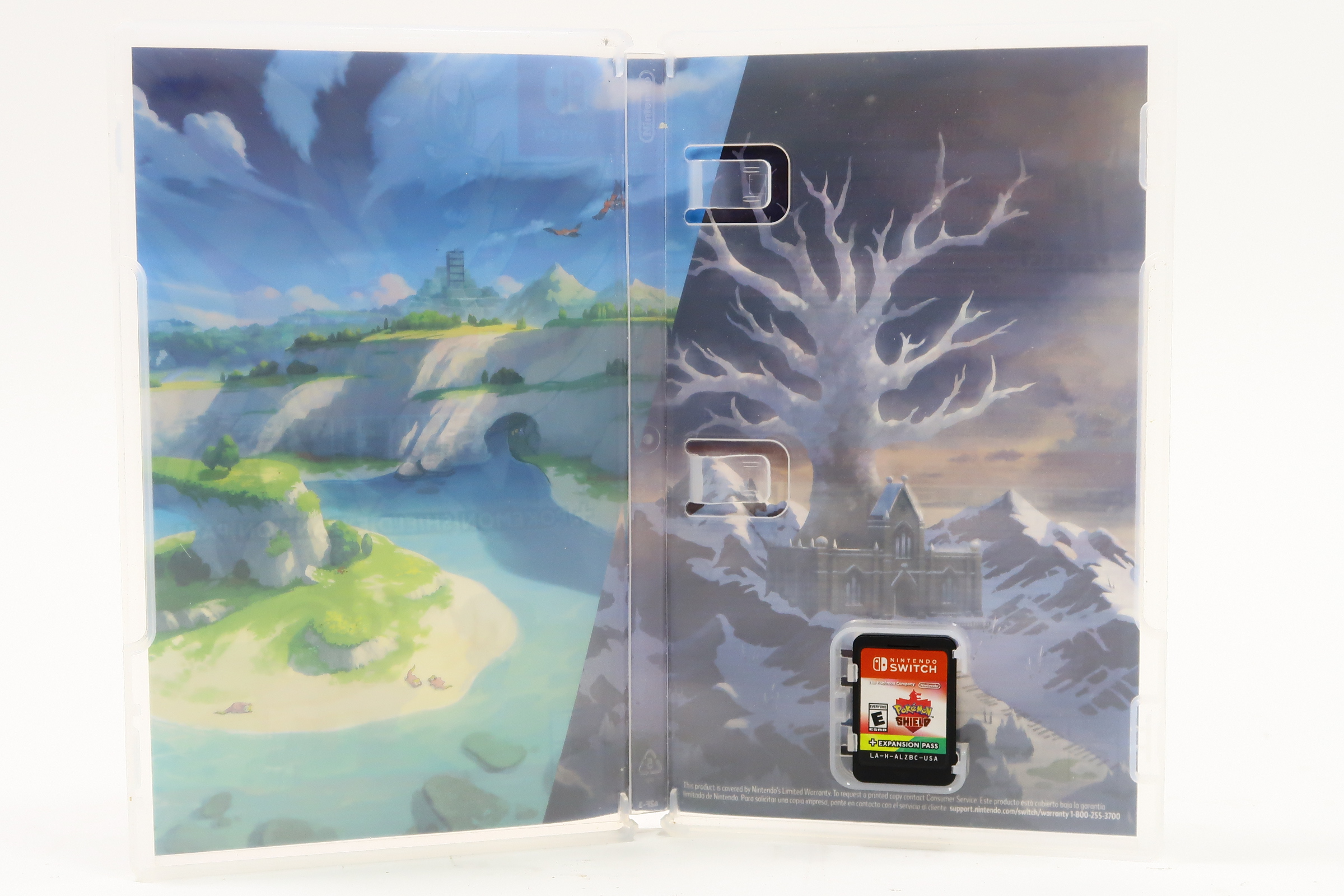 Pokemon Shield & Expansion Pass Switch Game Bundle + Legend of Zelda:  Breath 