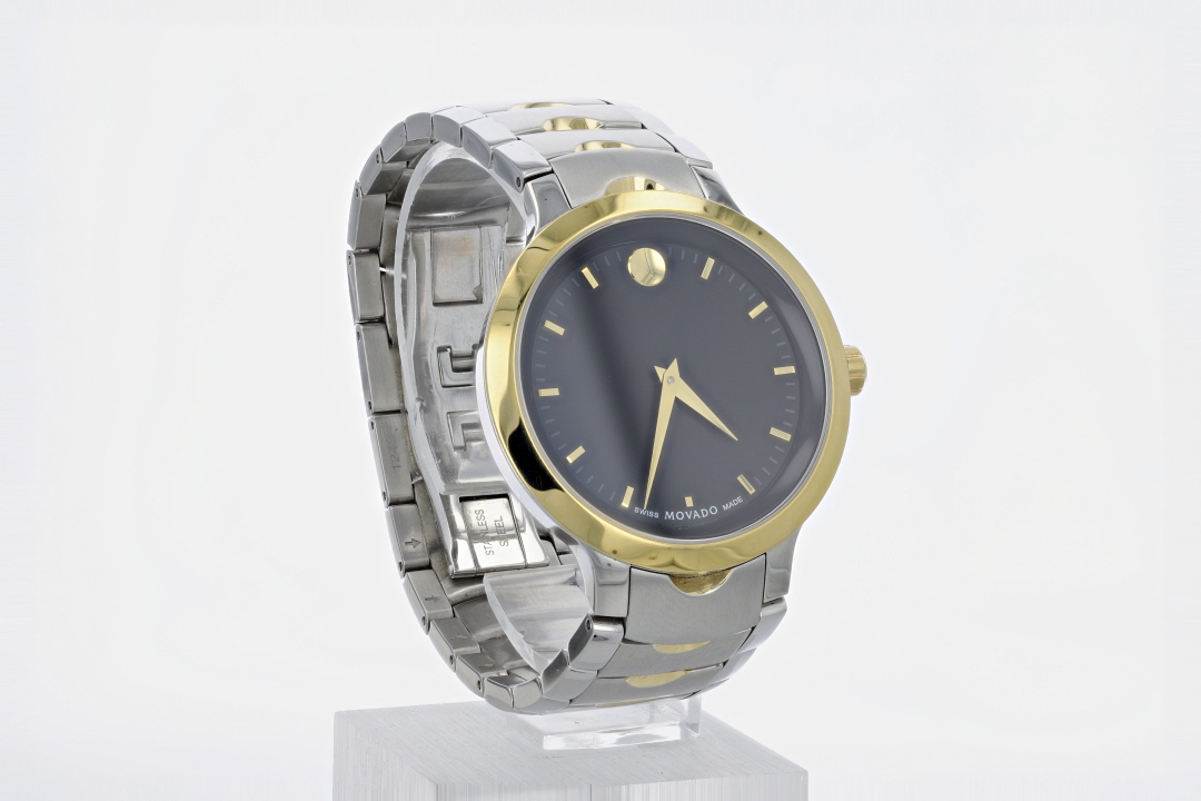 Movado luno hotsell two tone