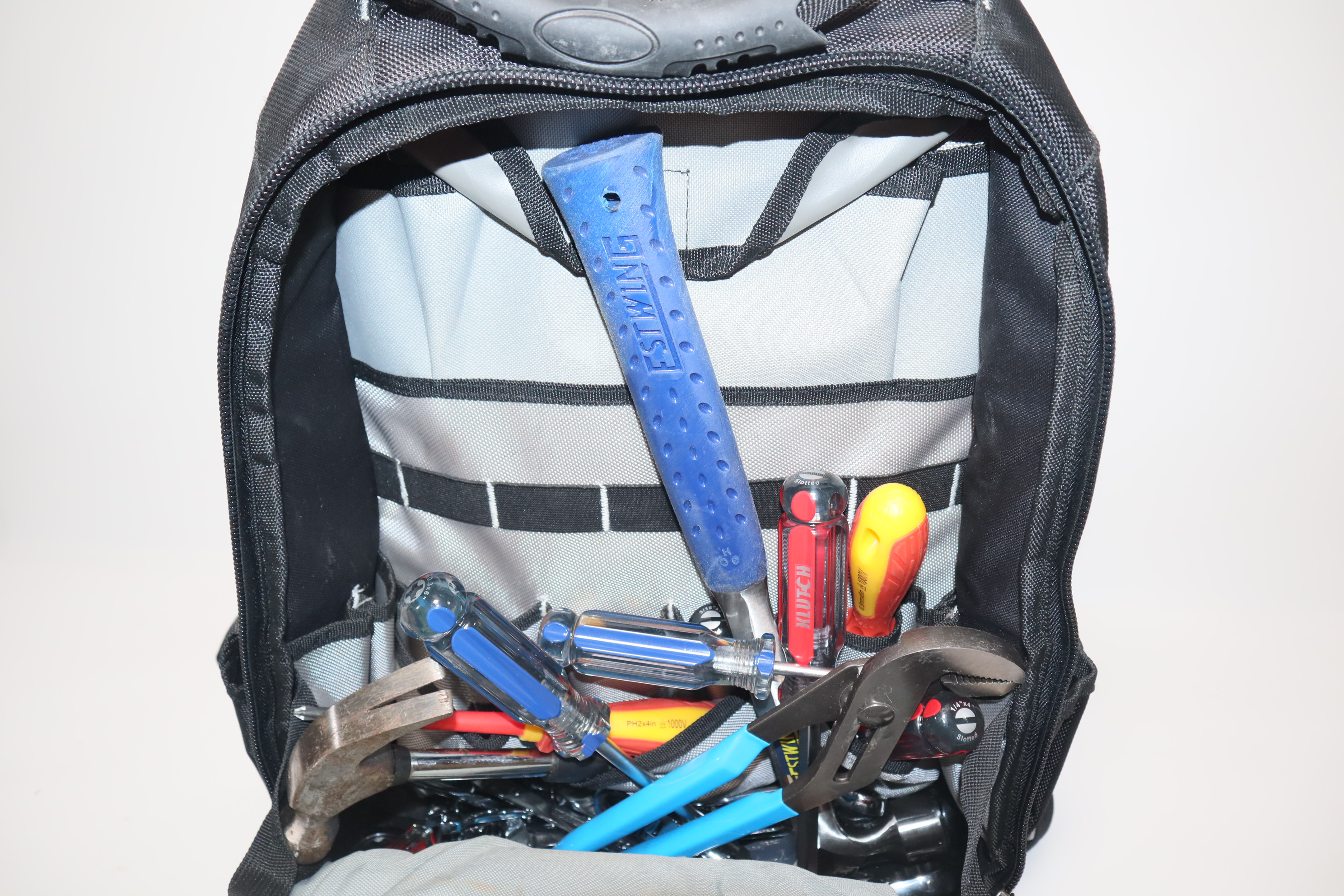 Klutch Jobsite Backpack Tool Bag / Tools