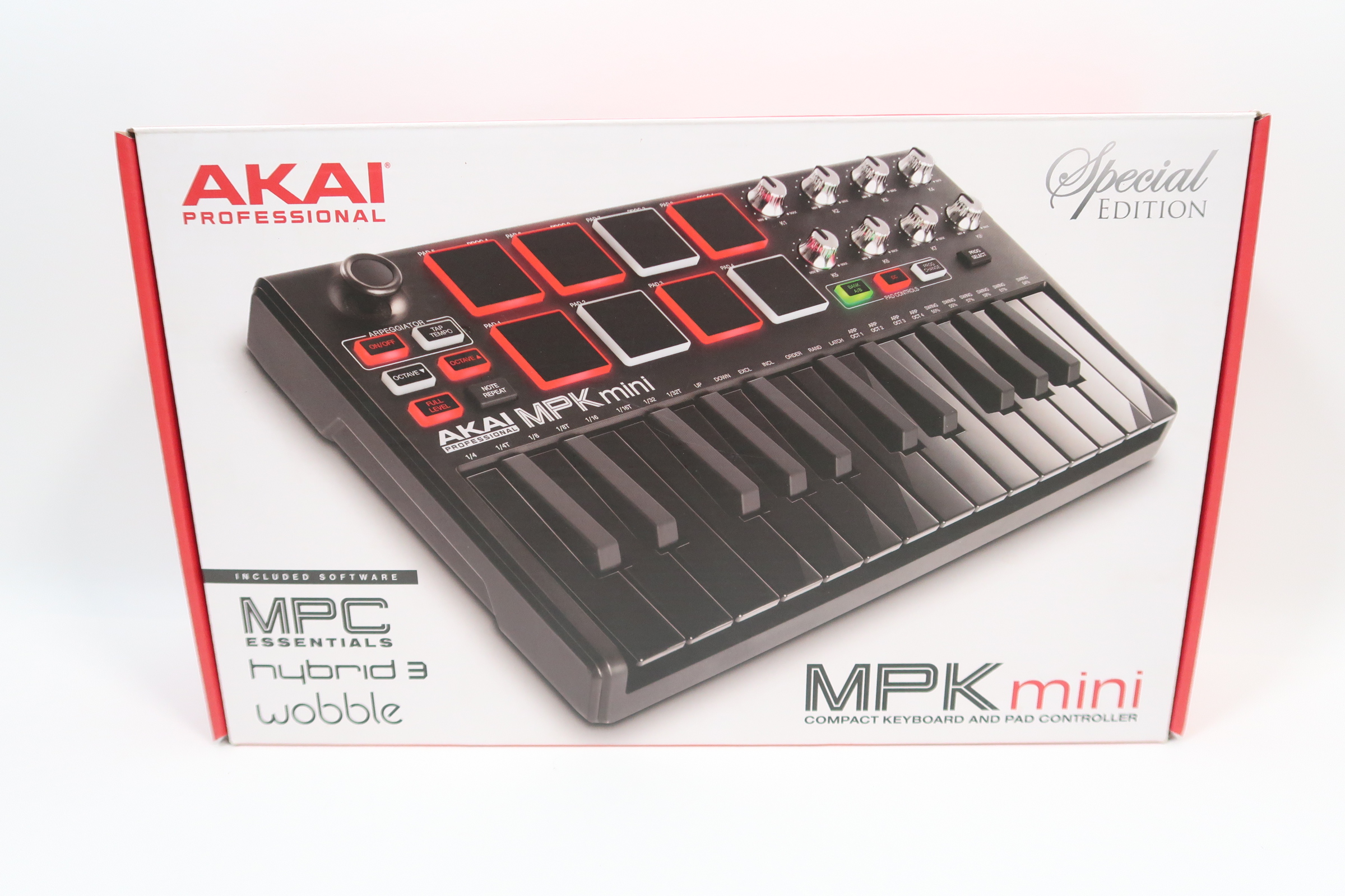 Akai Professional MPK Mini MK3 25-Key MIDI Controller (Grey