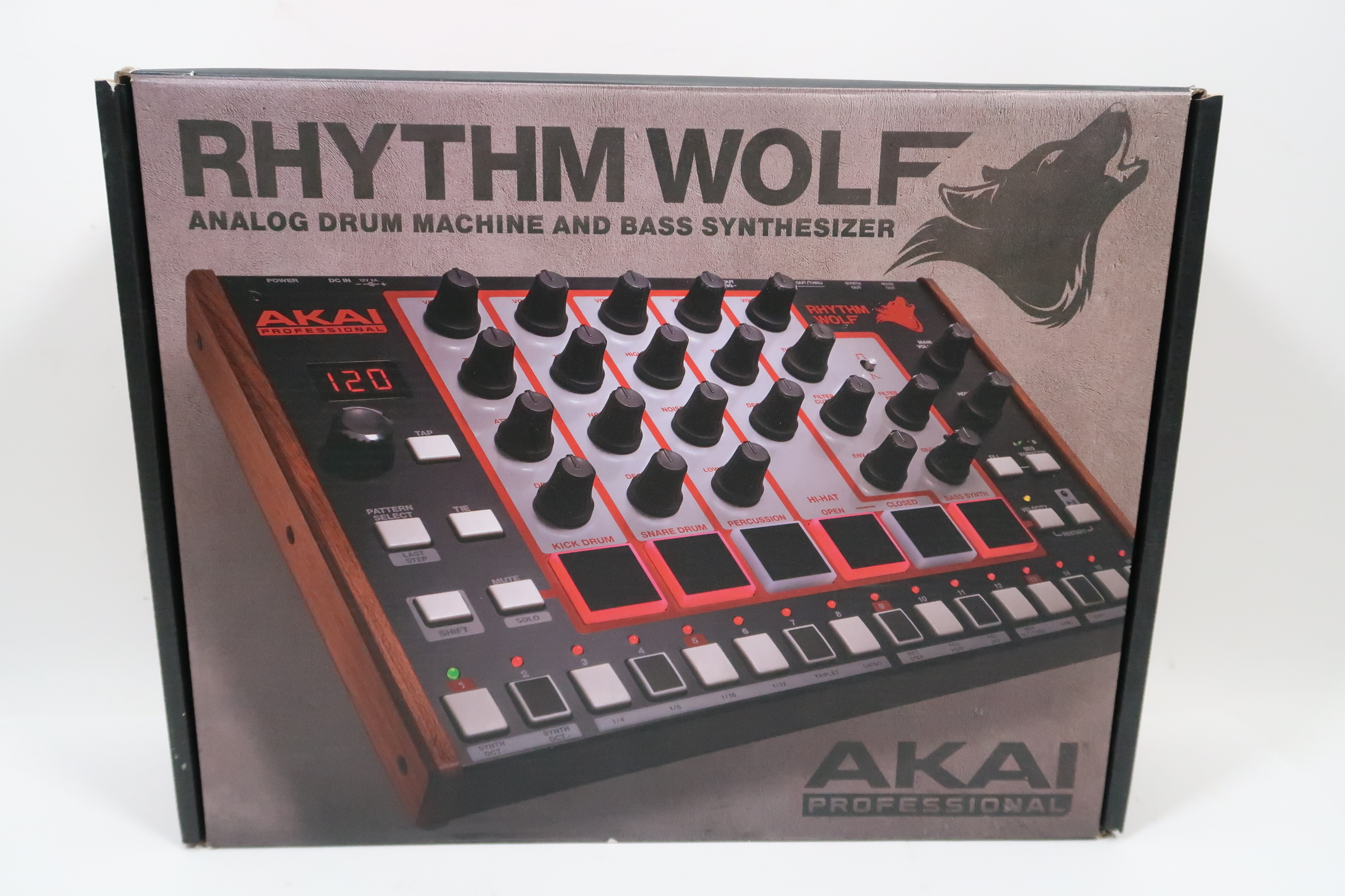 Akai Professional Rhythm Wolf - Analog Drum and Bass Synthesizer