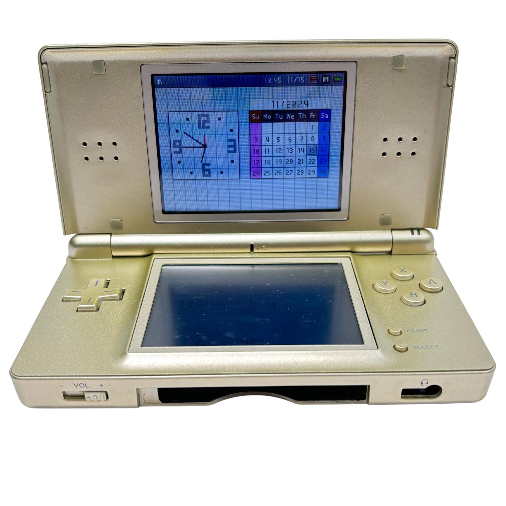 Nintendo DS Lite in Gold Zelda Edition WITH hot 20 GAMES and Charger