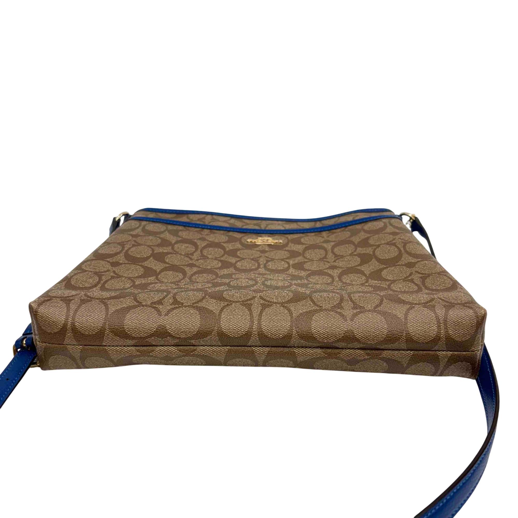 Coach F34938 Signature Coated Canvas Crossbody Bag