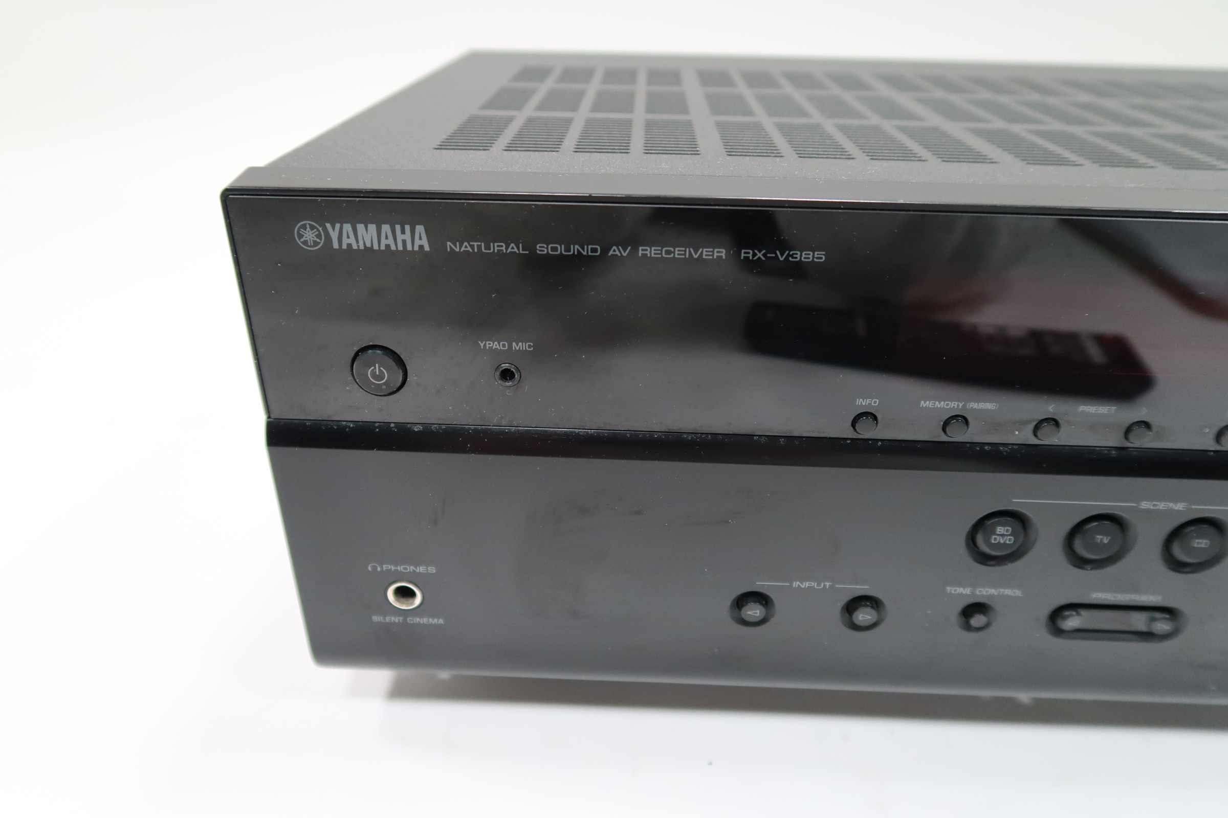 Yamaha RX-V385 5.1-Channel 4K Ultra HD Bluetooth AV Receiver 9037