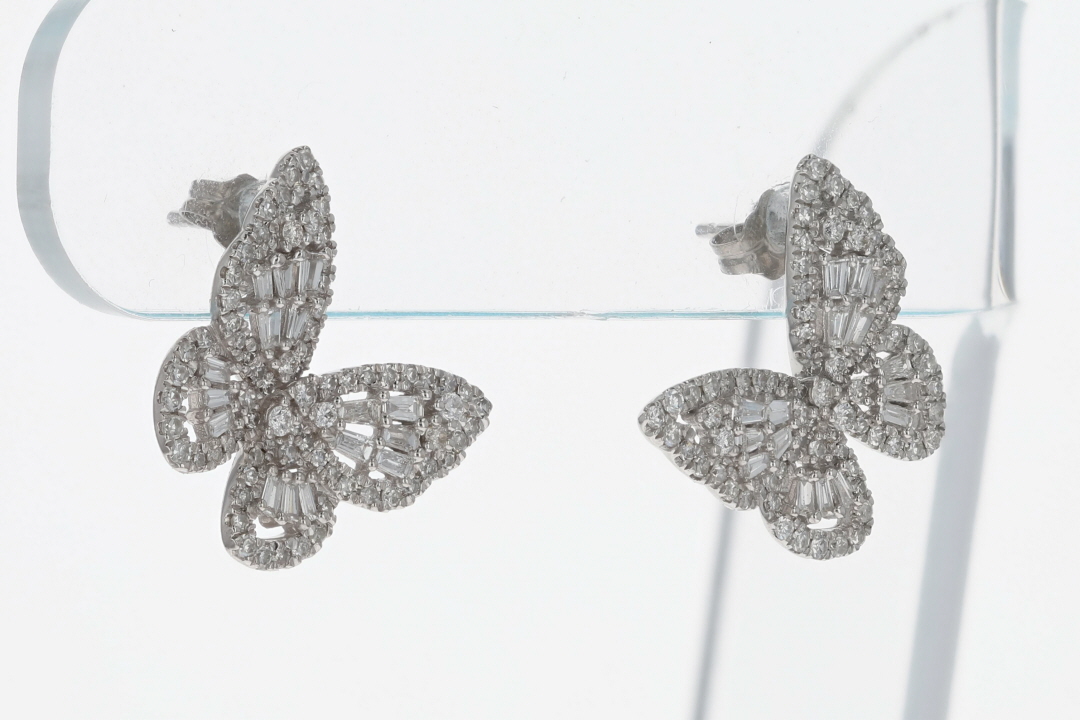 Diamond Crystalline Statement Earrings – Anna Zuckerman