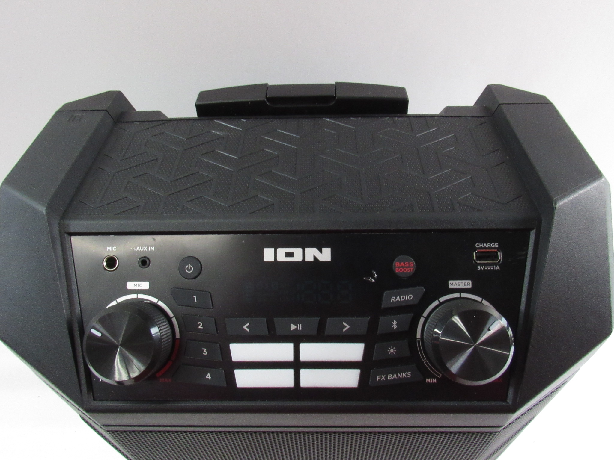 Ion Audio iPA101A Party Boom FX High-Power store BT-Enabled Rechargeable Speaker