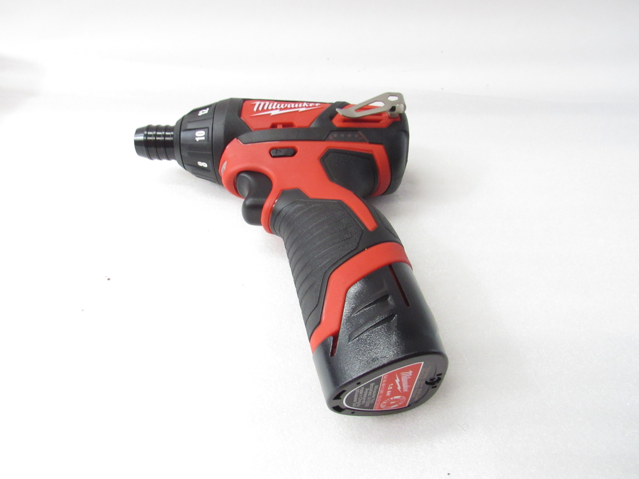 Milwaukee 2401 20 M12 12 Volt Lithium Ion Cordless 1 4 in. Hex Screwdriver