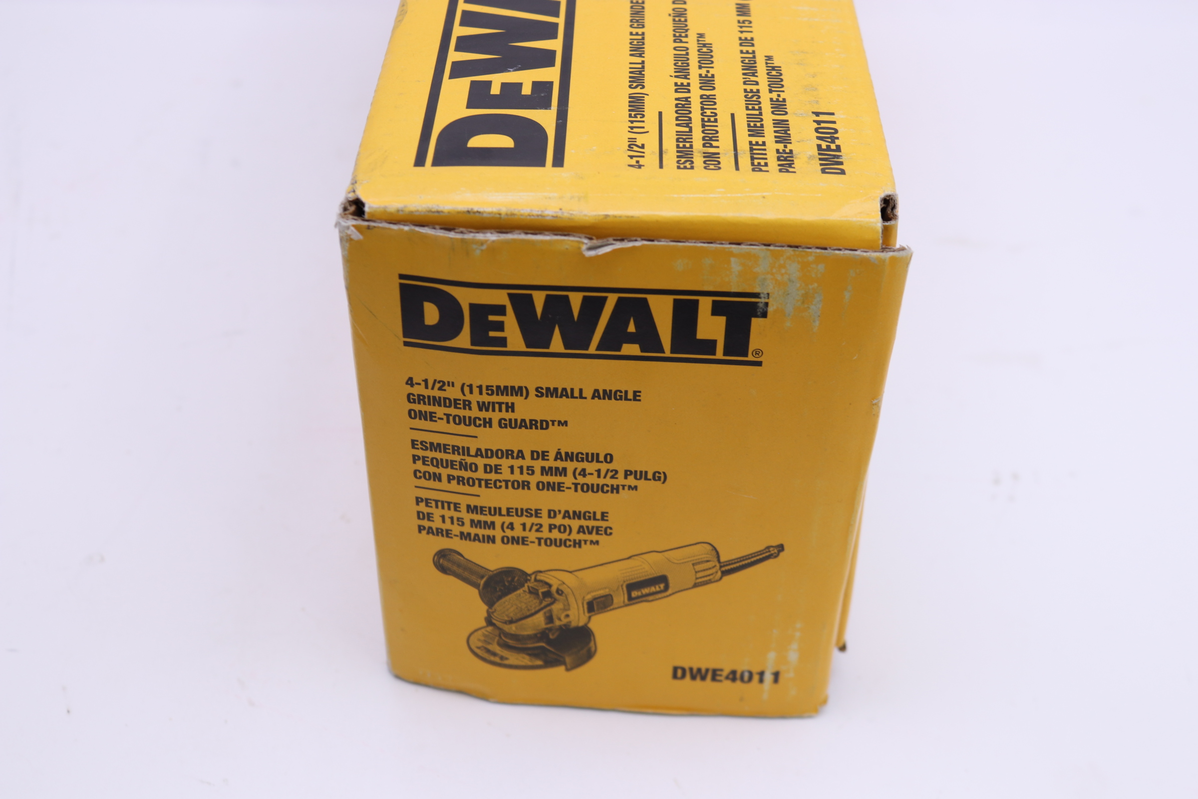 DEWALT 4-1/2 Small Angle Grinder With One-Touch Guard DWE4011