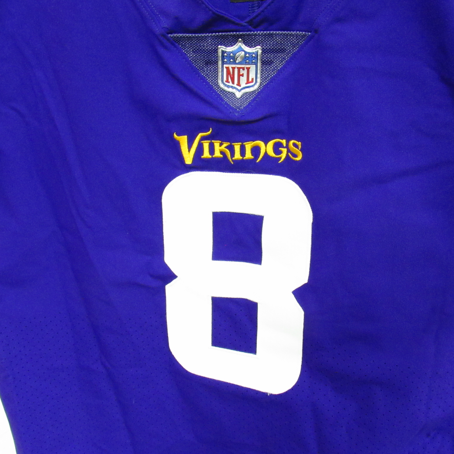 Mill Creek Sports Minnesota Vikings Kirk Cousins Autographed White Jersey Beckett Witness 210534