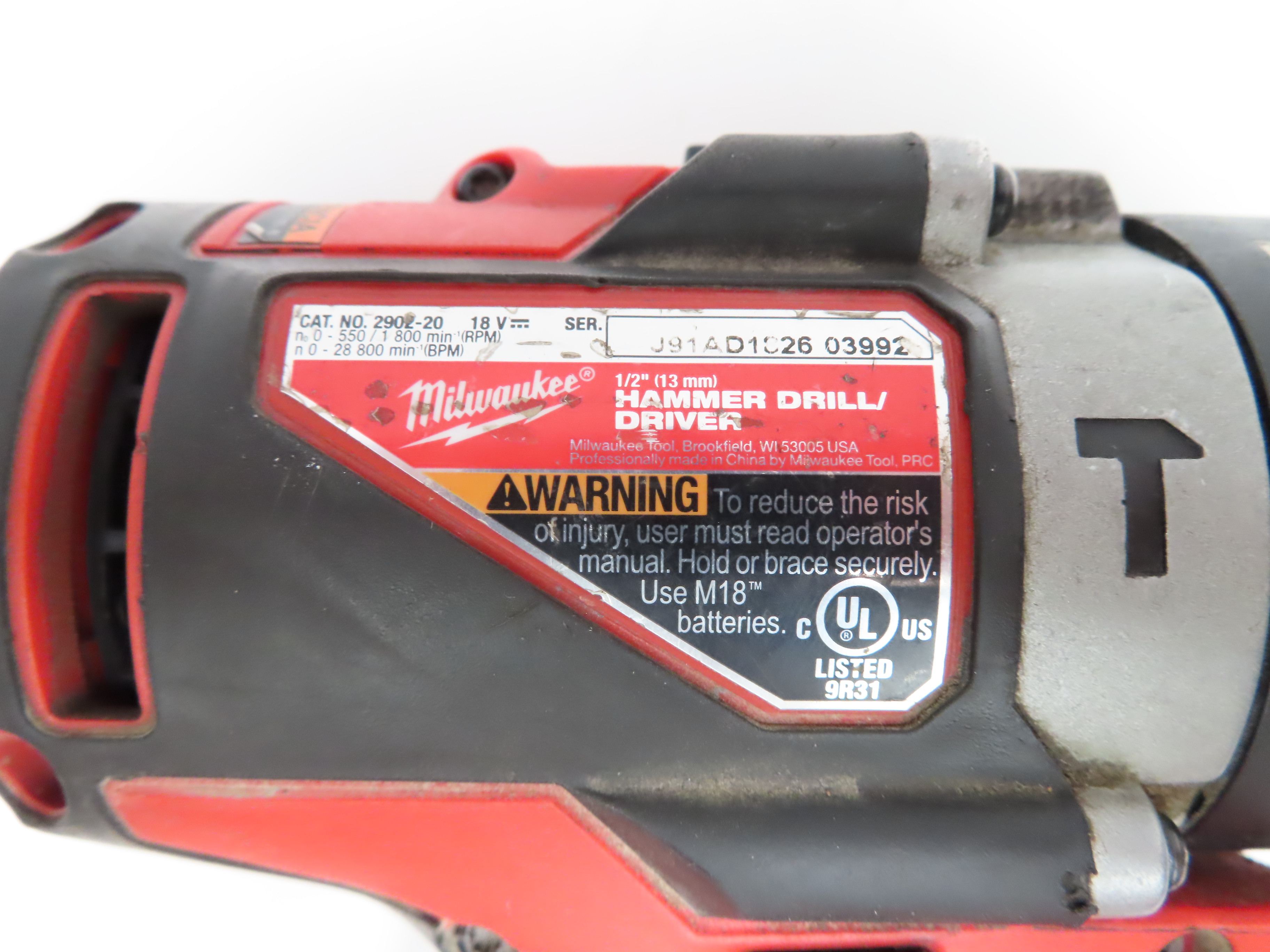 Cordless Hammer Drill/Driver